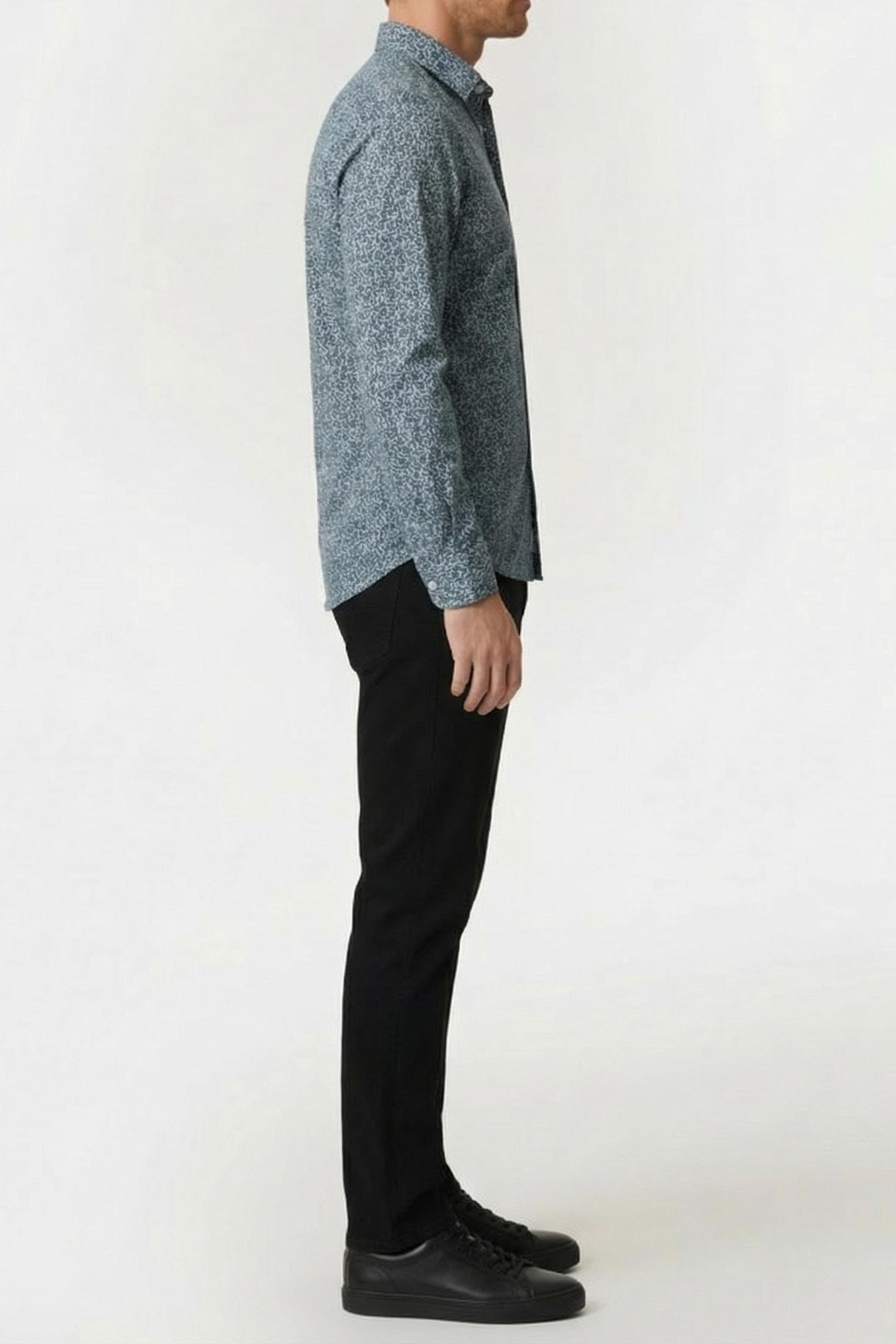 MARCIANO BY GUESS LS ITALIAN COLLA ROU DARK BLUE DAISY PRIN 3