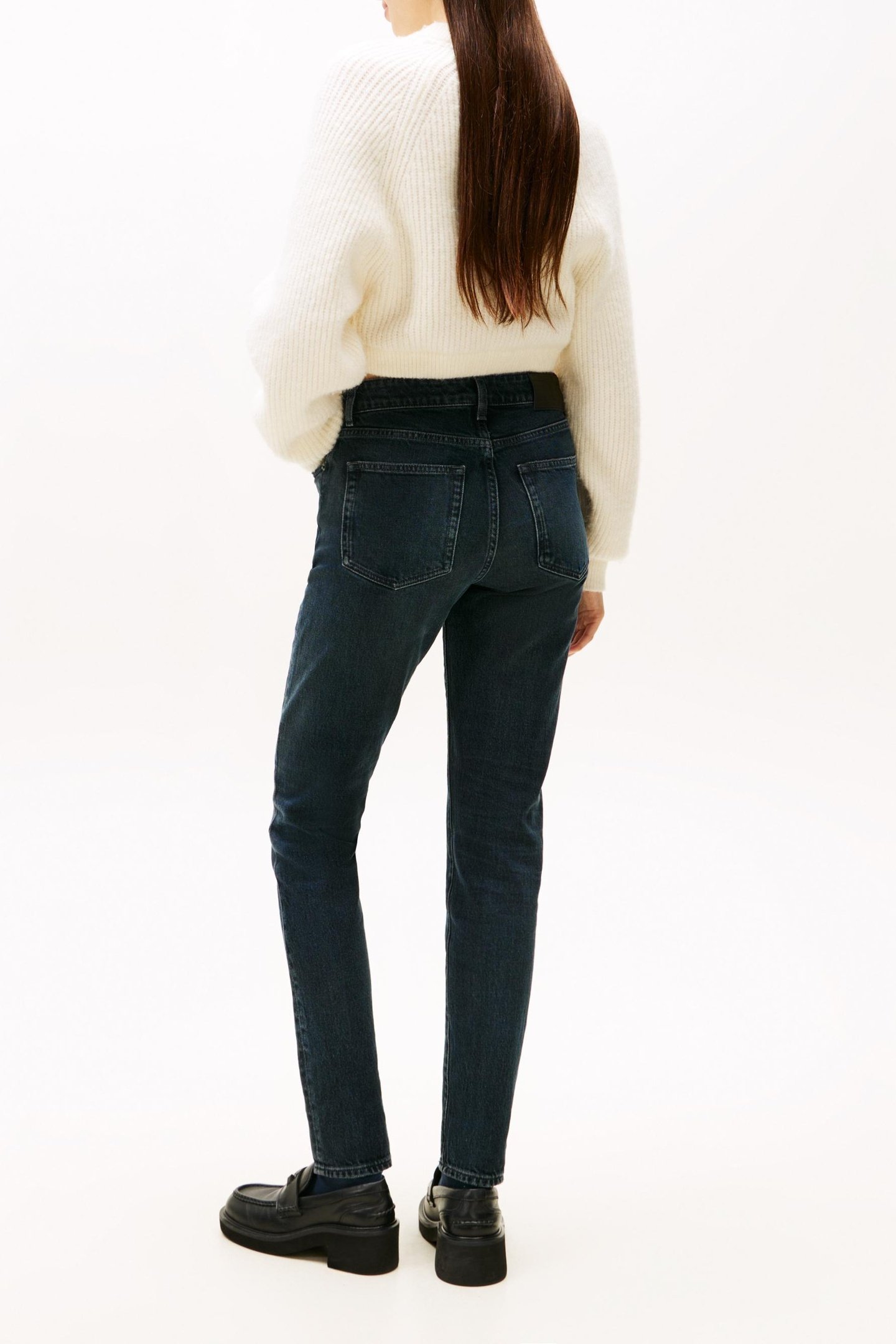 LUCY MR SLIM JEANS DENIM BLUE BLACK 4