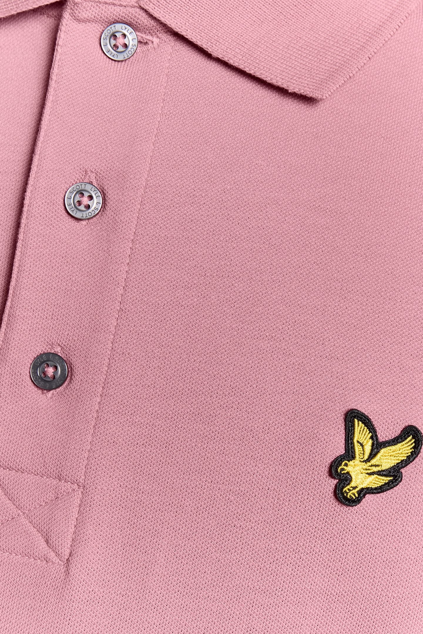 PLAIN POLO SHIRT GARDEN ROSE 5