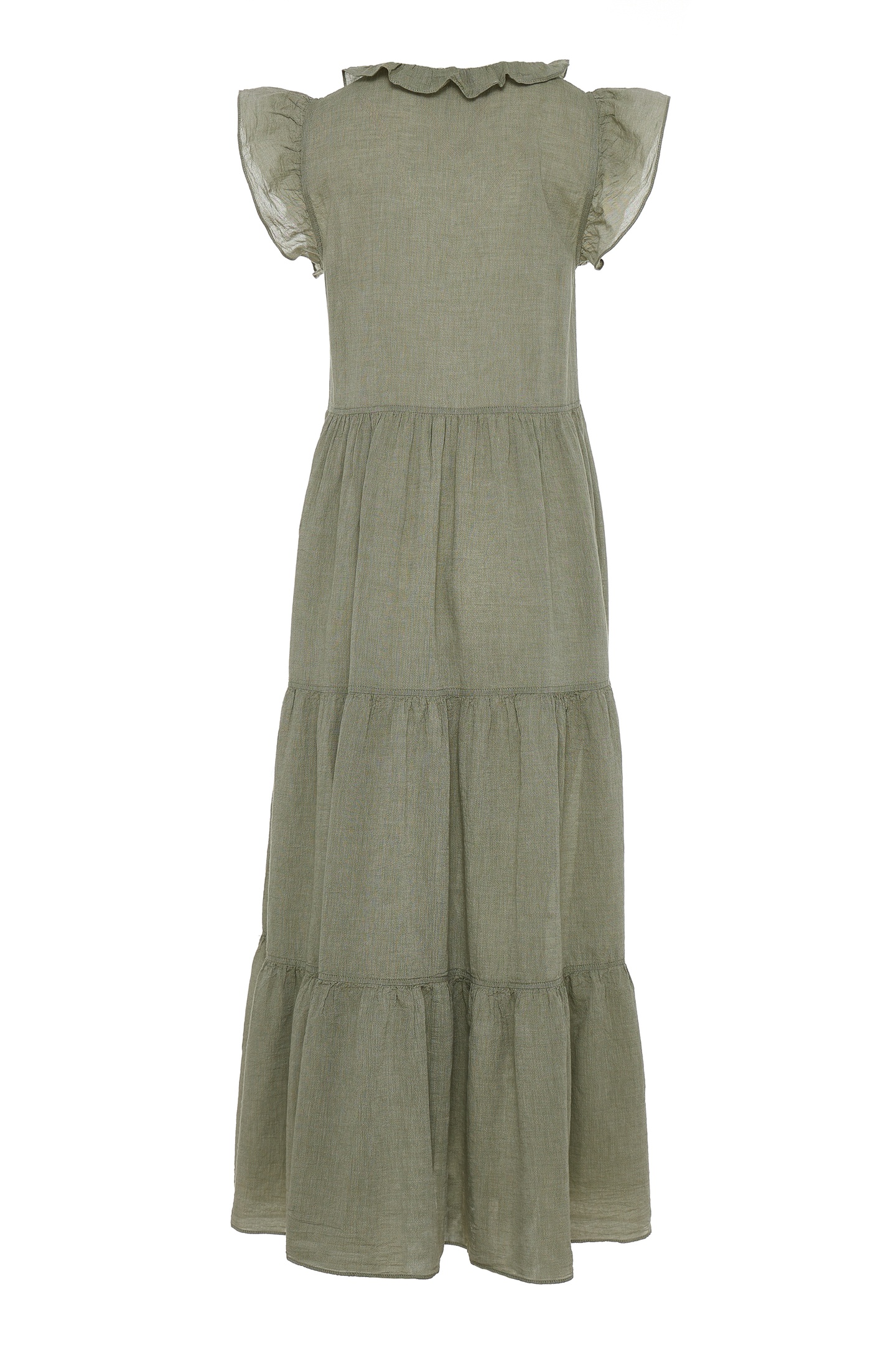 TERRIFIC LONG DRESS GAZE KHAKI 2