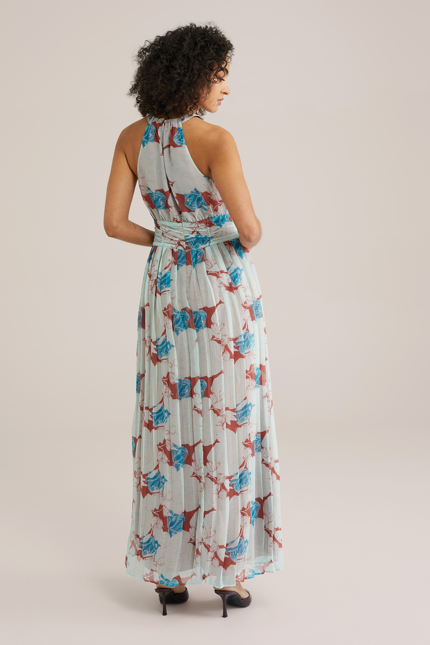 DRESS MAXI LENGTH LIGHT BLUE 8