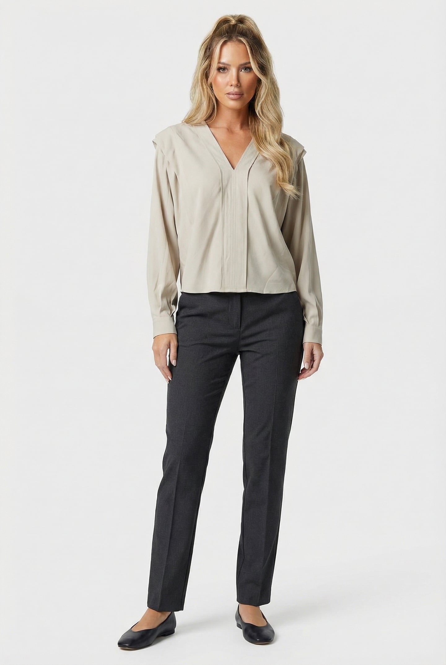 HASARA TOP LIGHT BEIGE 1