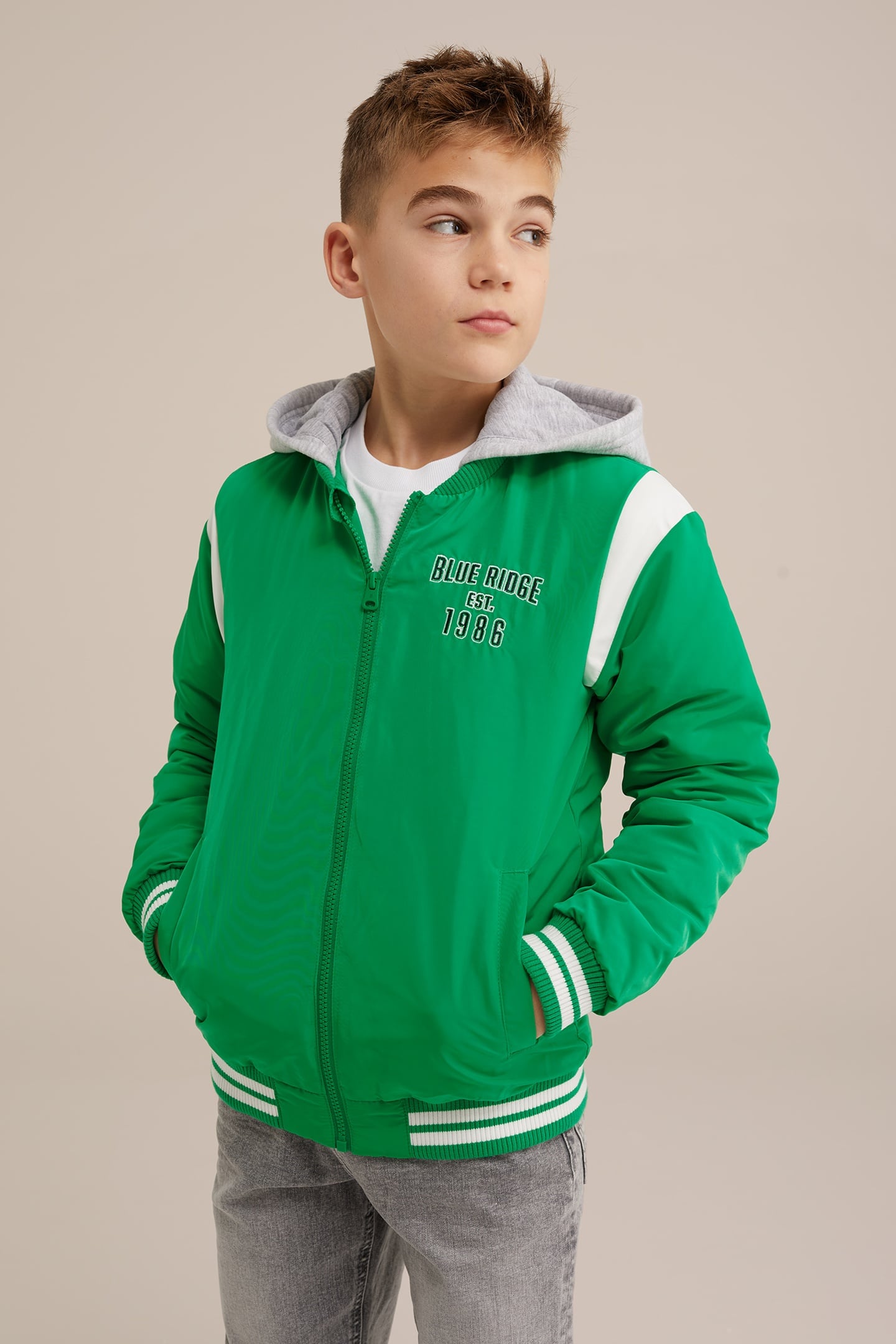 JACKET NORMAL LENGTH BRIGHT GREEN 11