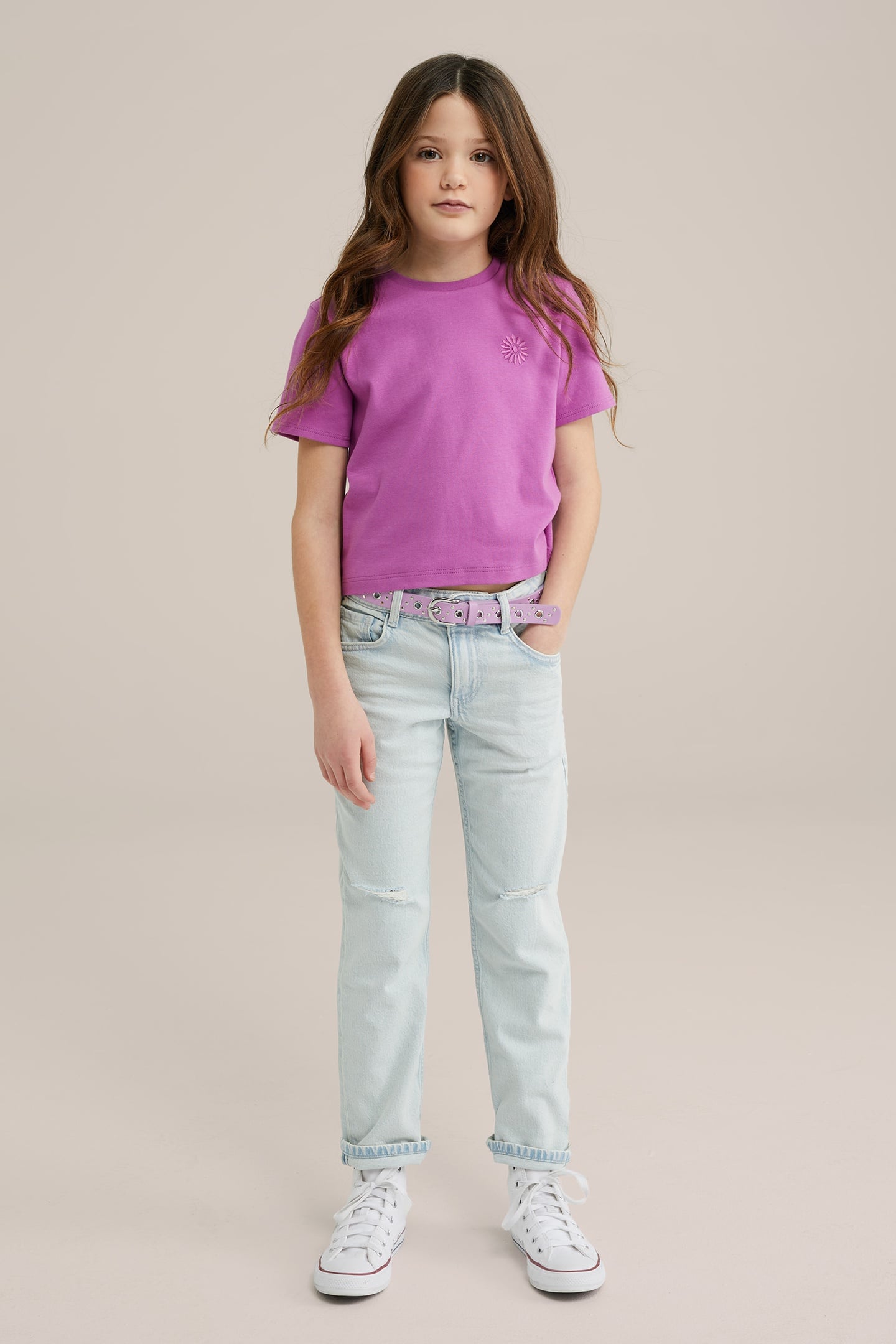 5-POCKET HIGH RISE LIGHT BLUE 9