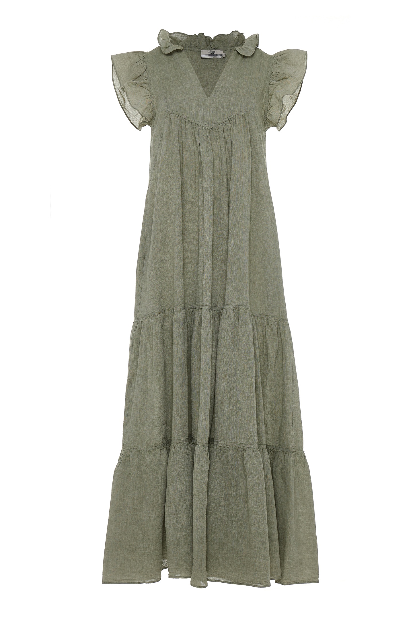 TERRIFIC LONG DRESS GAZE KHAKI 1