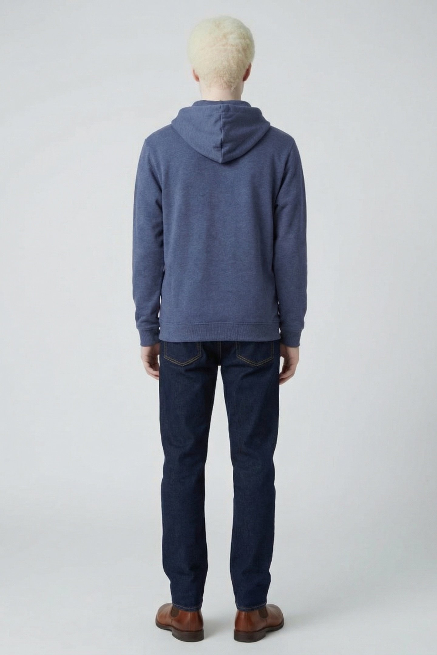 UNISEX ZOLTAN LOGO HOODY BLACK IRIS 2