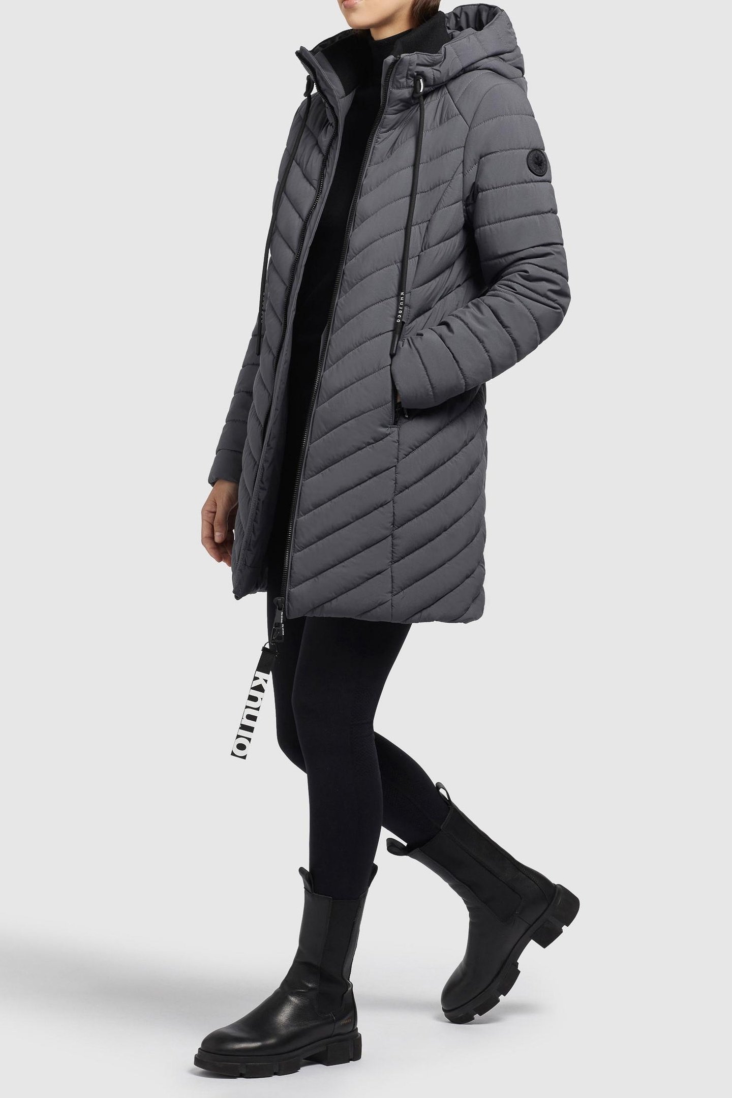 ATINE COAT CHARCOAL 2