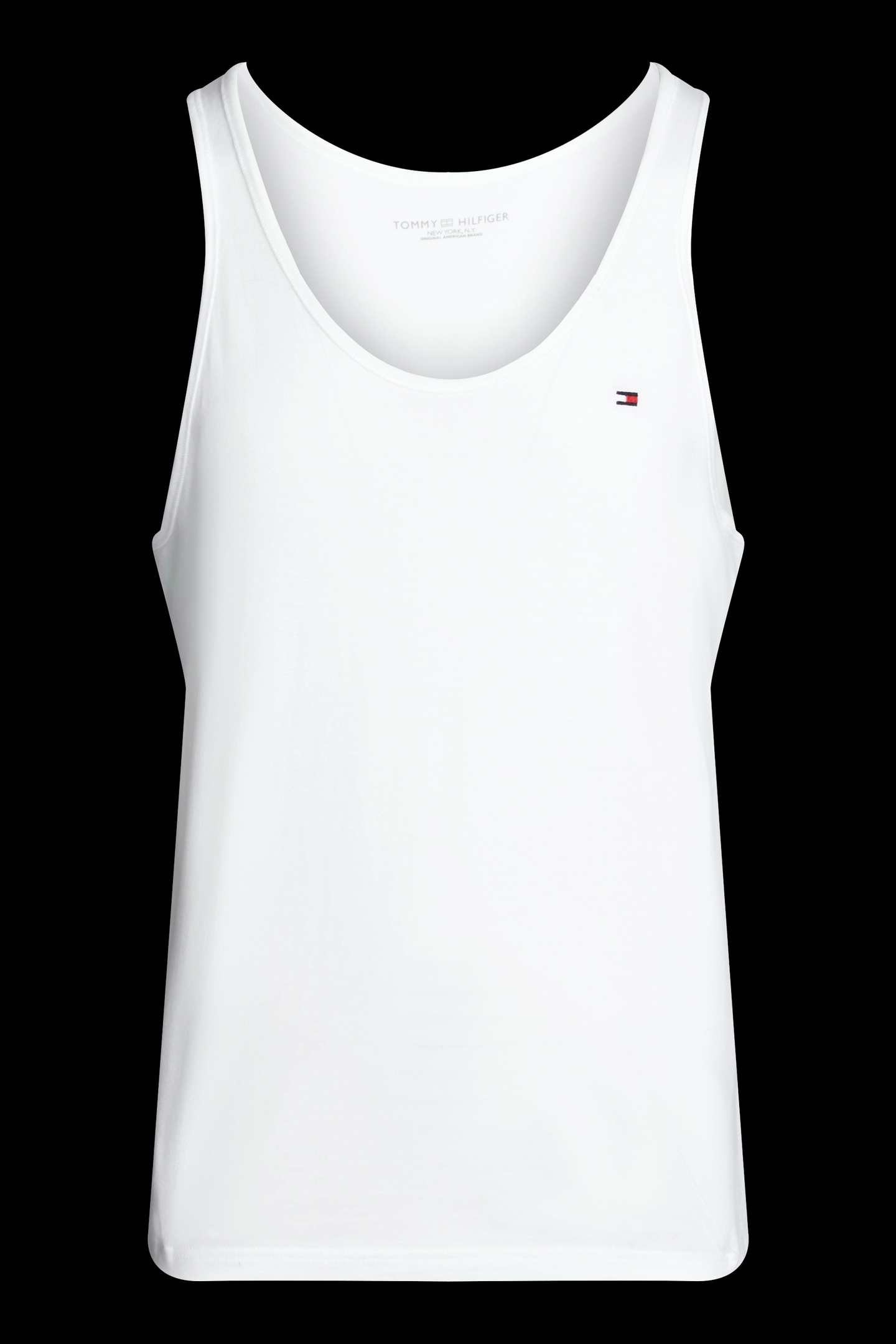 3-PACK ROUND NECK TANK TOPS WHITE 8