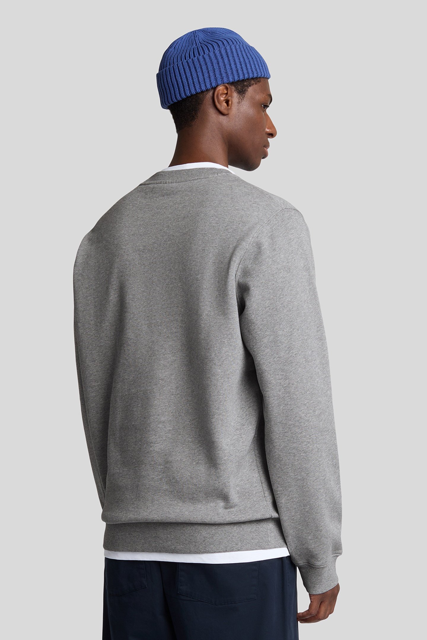 ESTABLISHED 1874 GRAPHIC CREW NECK SWEATSHIRT MID GREY MARL 3