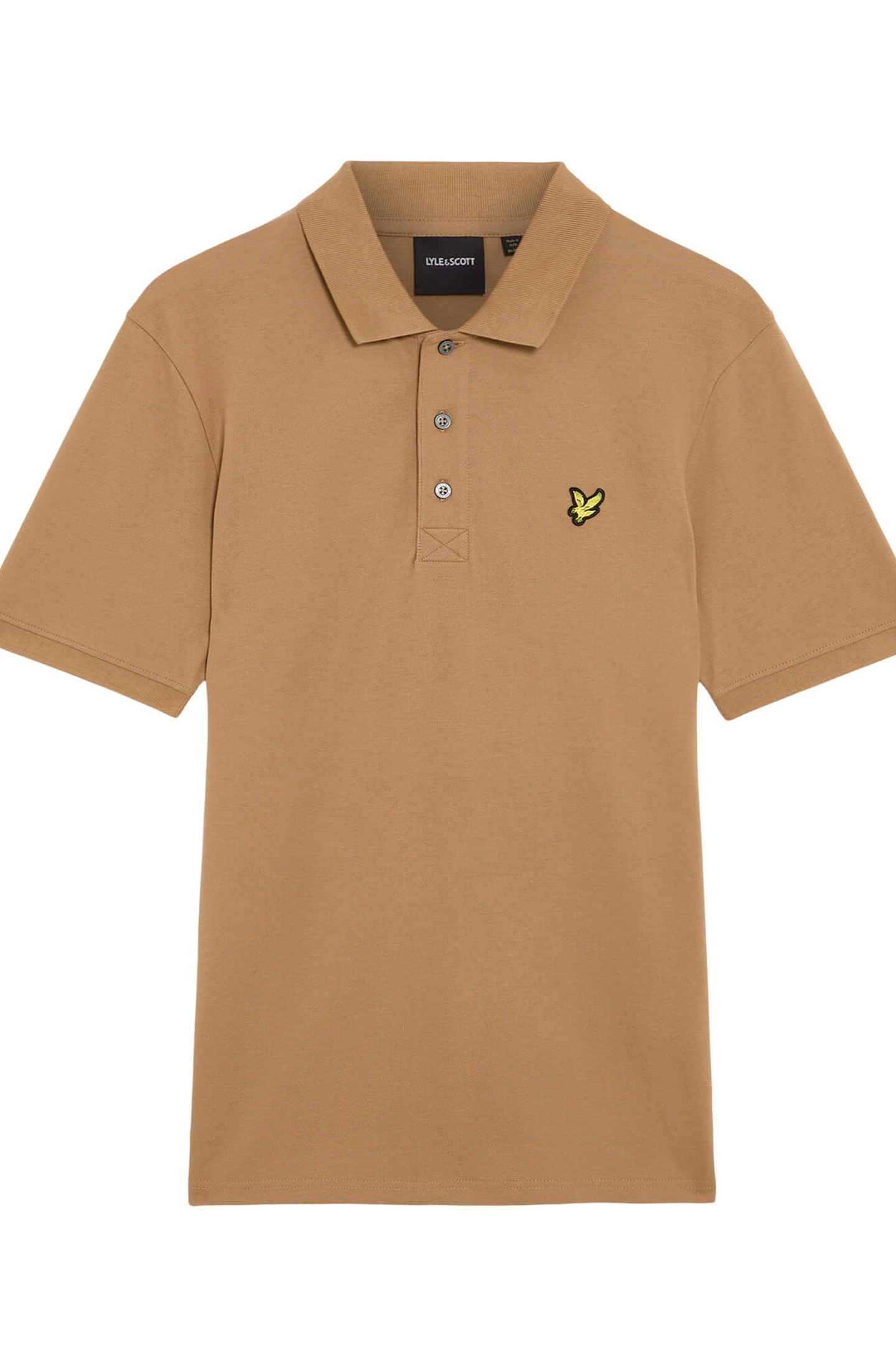 PLAIN POLO SHIRT TIGERS EYE 4