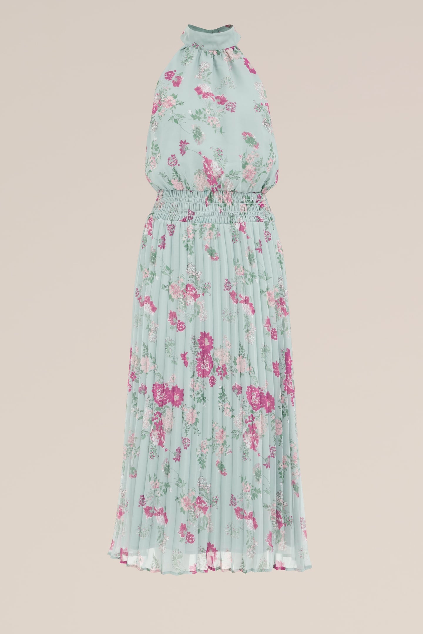 DRESS MID LENGTH LIGHT GREEN 10