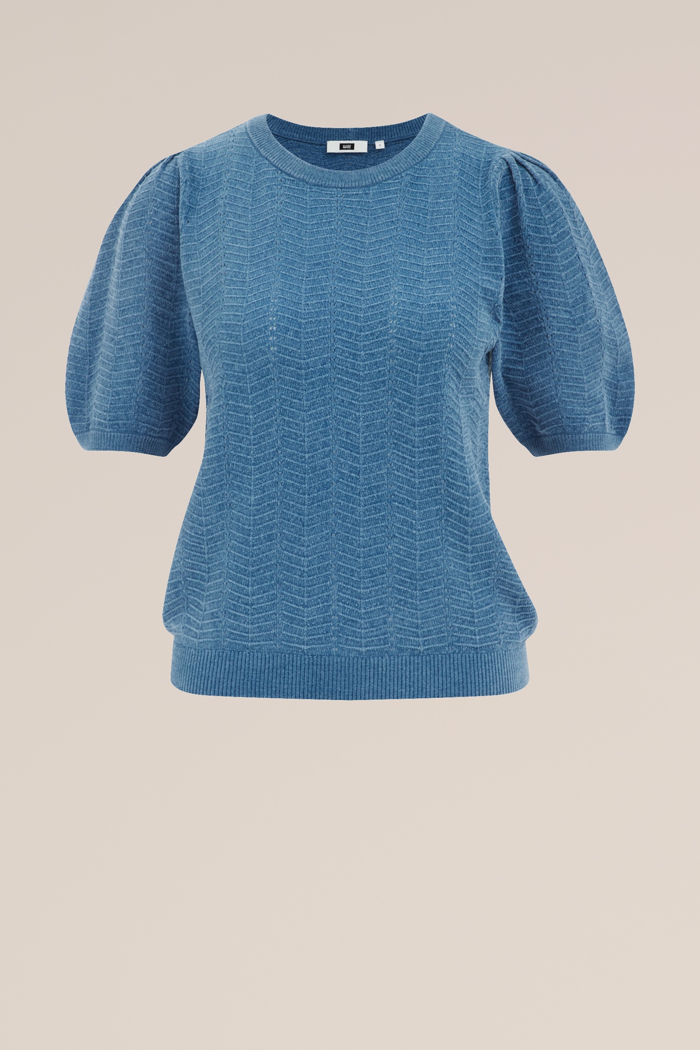 KNITTED PULLOVER ICE BLUE 8
