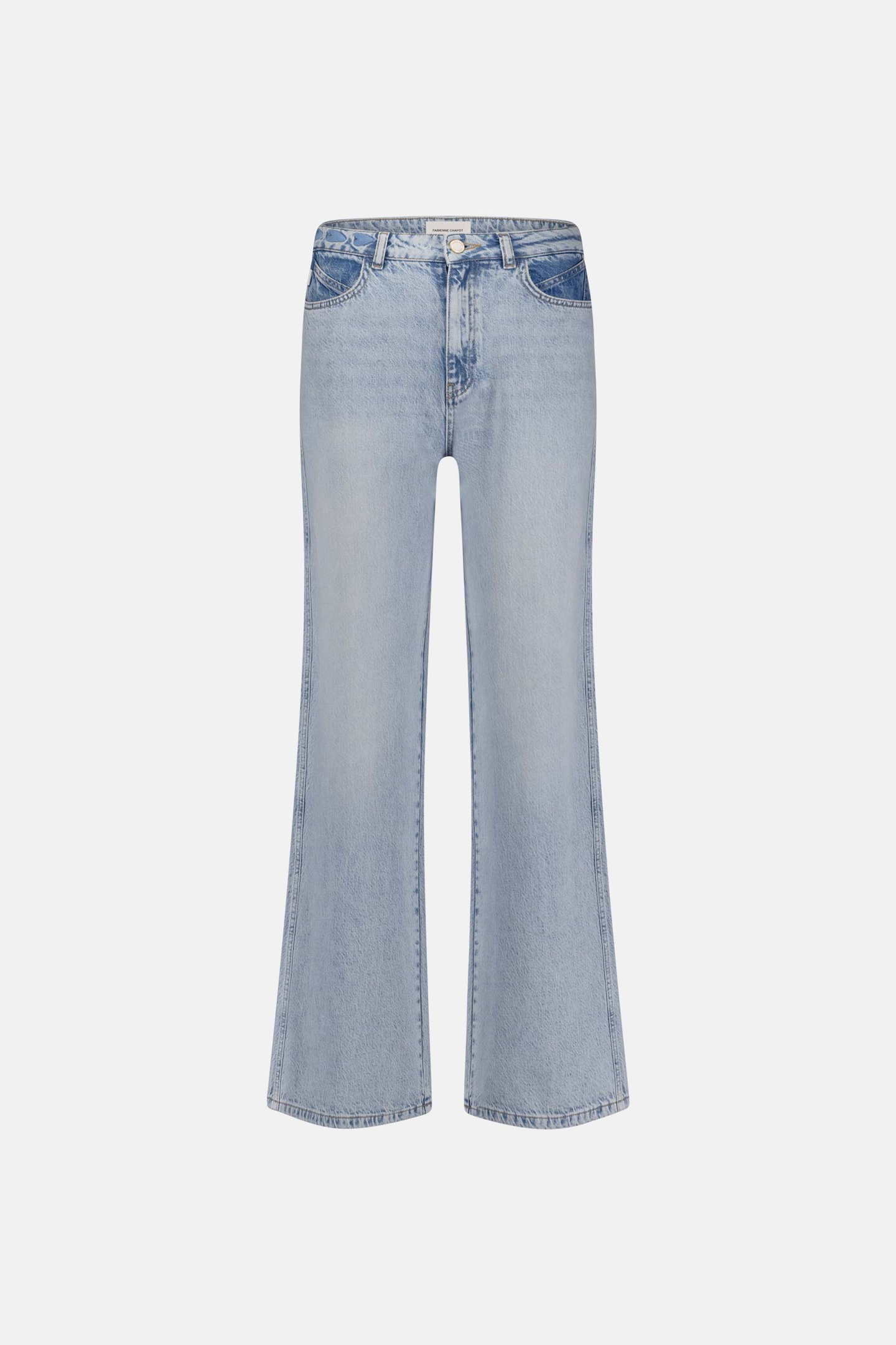 ALEX WIDE LEG JEANS FADED LIGHT BLUE 4