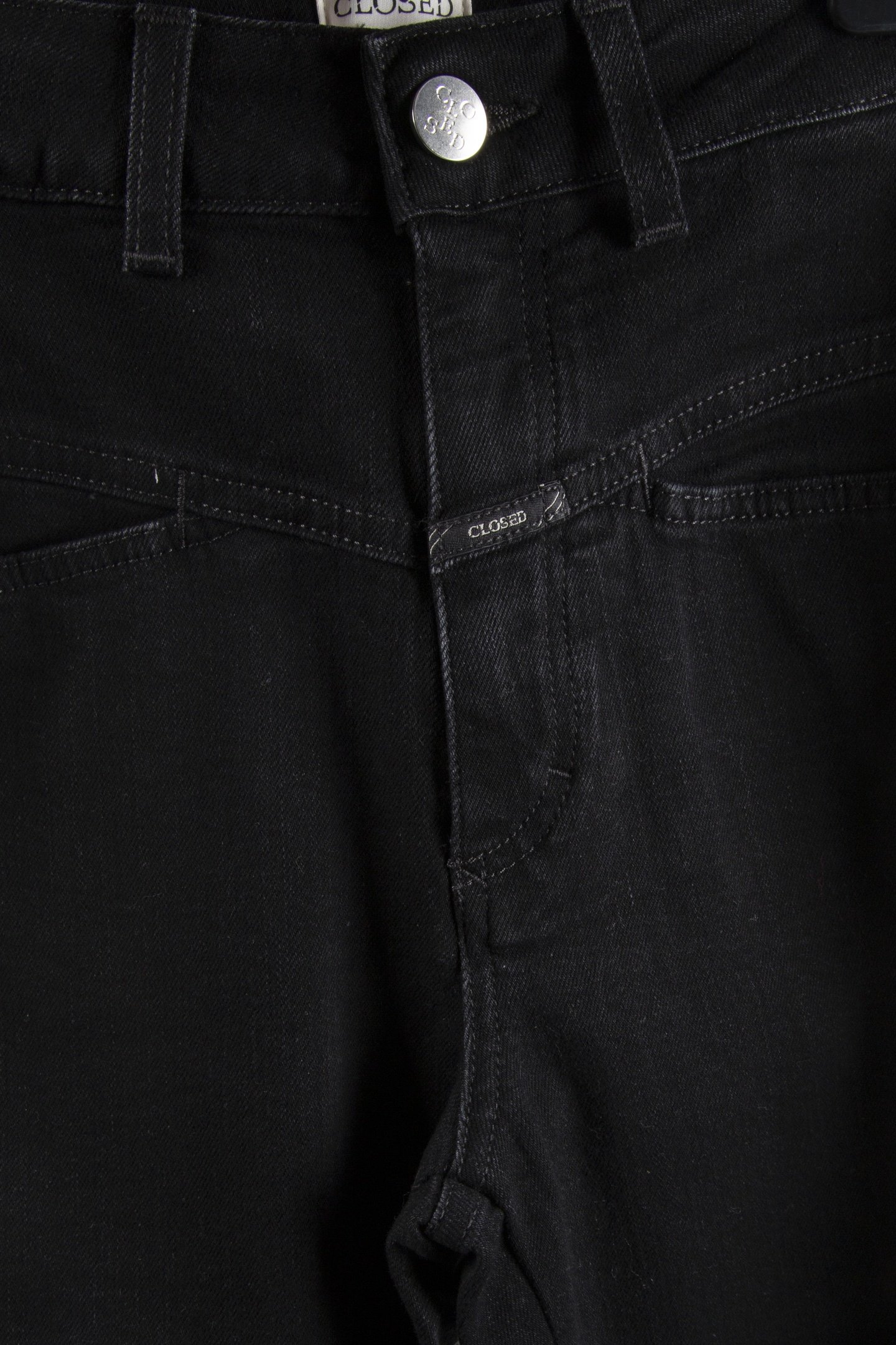 PEDAL PUSHER JEANS DARK GREY 4