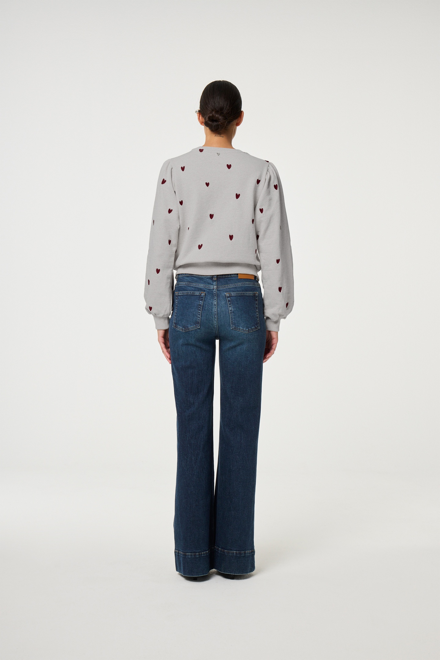 DINA SWEATER GREY MELANGE 3