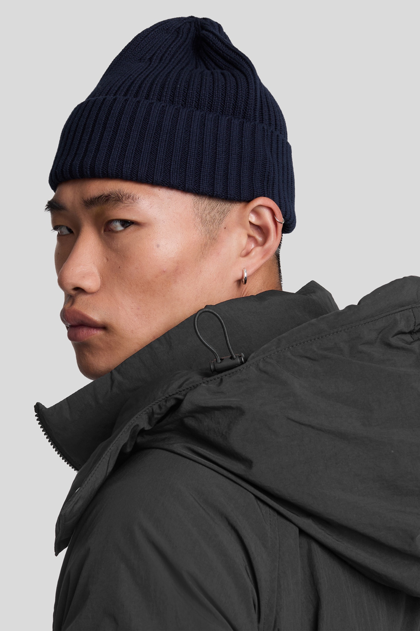 PADDED PUFFER JACKET JET BLACK 5