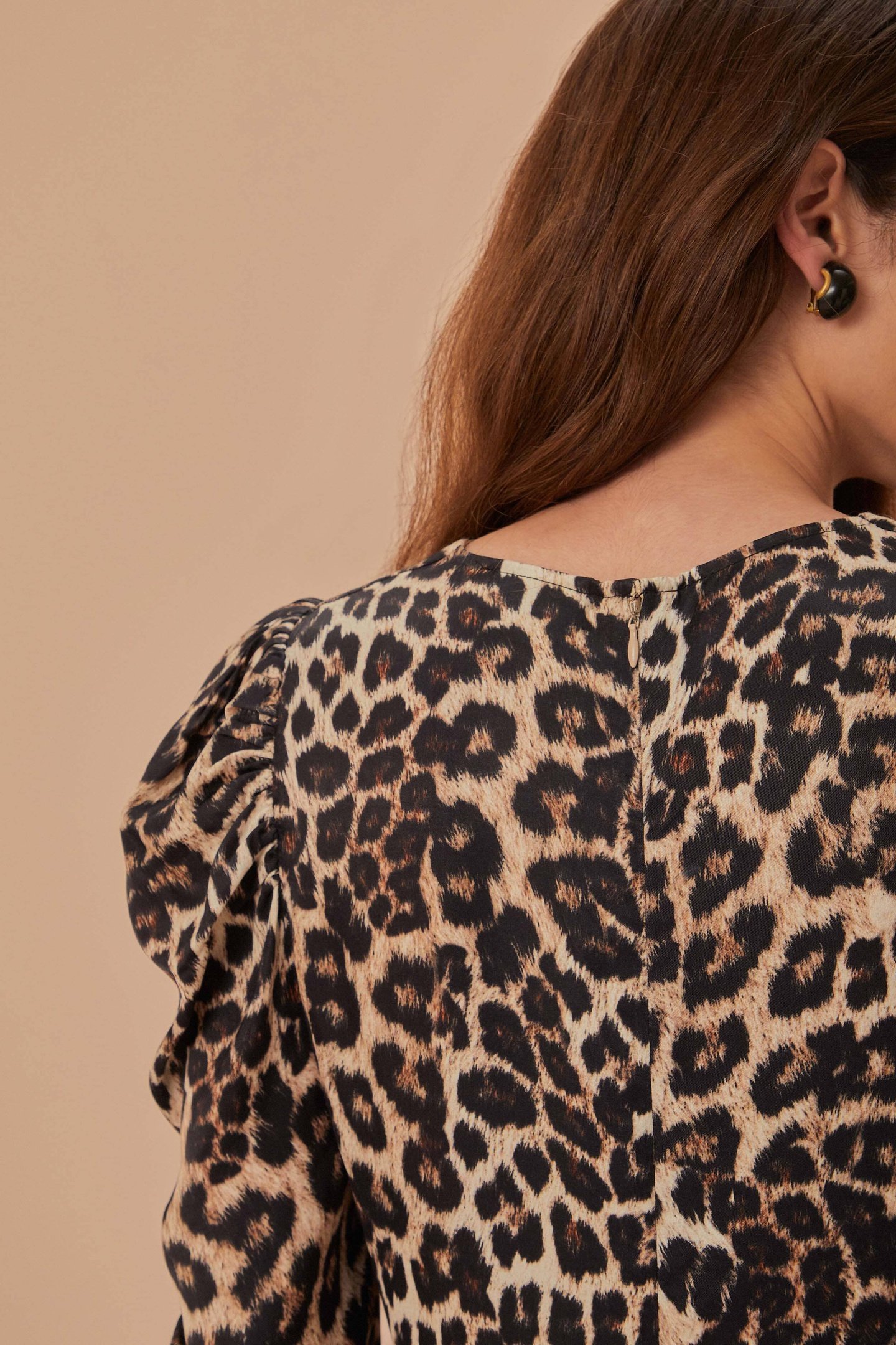 NATURAL SKIN CREAM MIDI DRESS 4