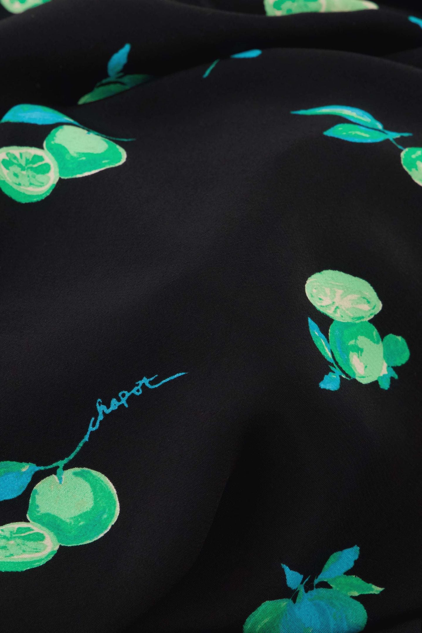 LIONA SKIRT BLACK/GREEN ZEST 4