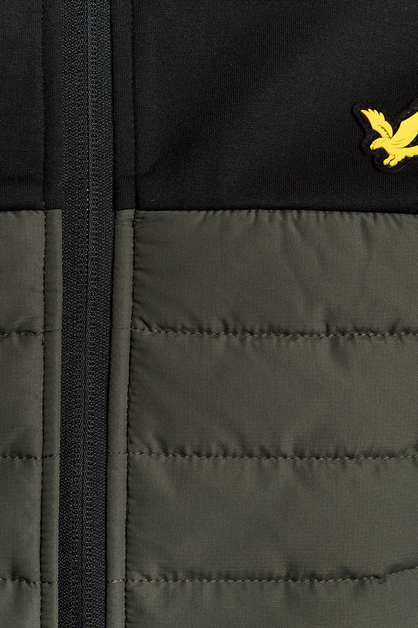 SPORTS FLEECE HYBRID JACKET JET BLACK/GRANITE 6