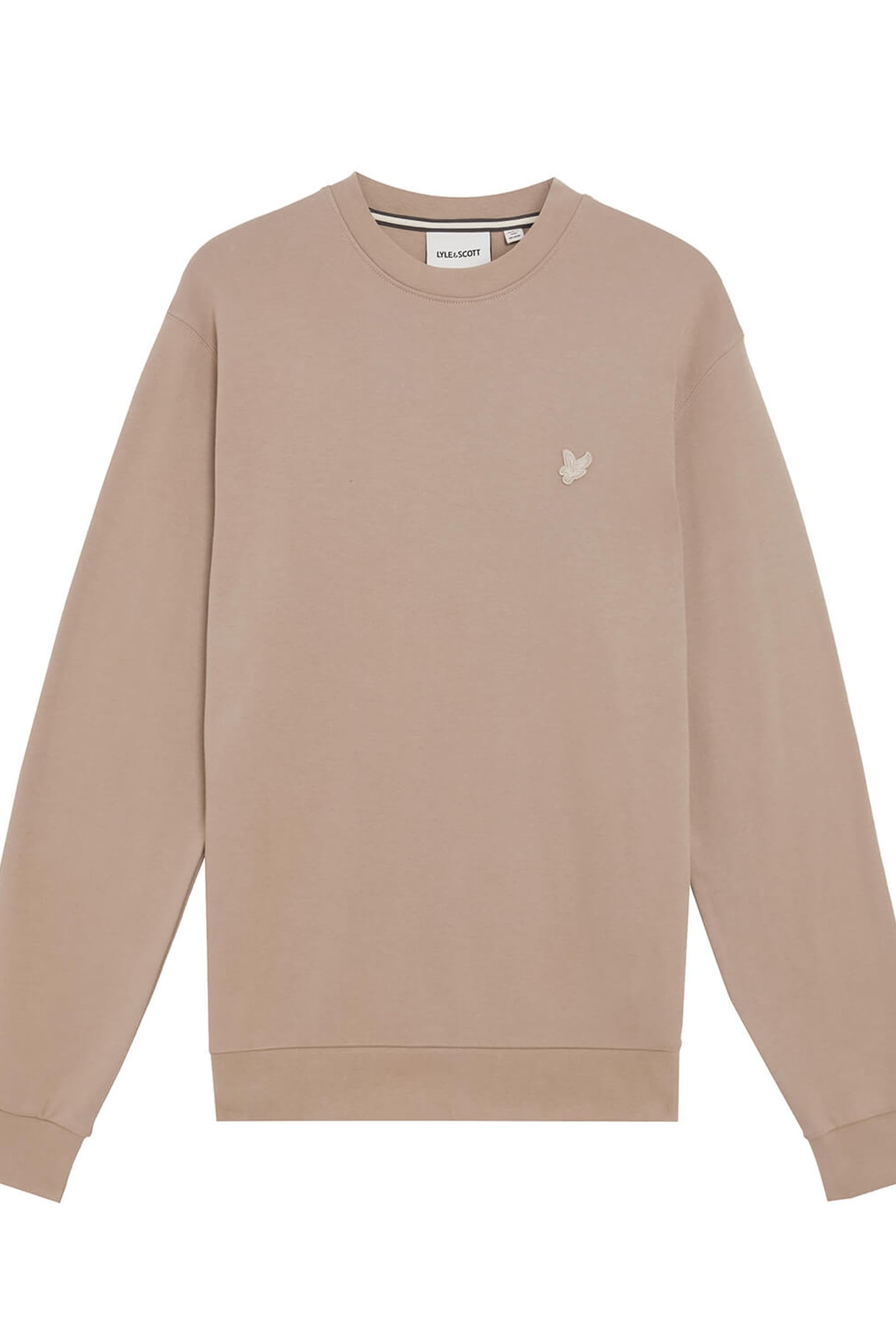 INTERLOCK CREW NECK SWEATSHIRT COBBLESTONE 4