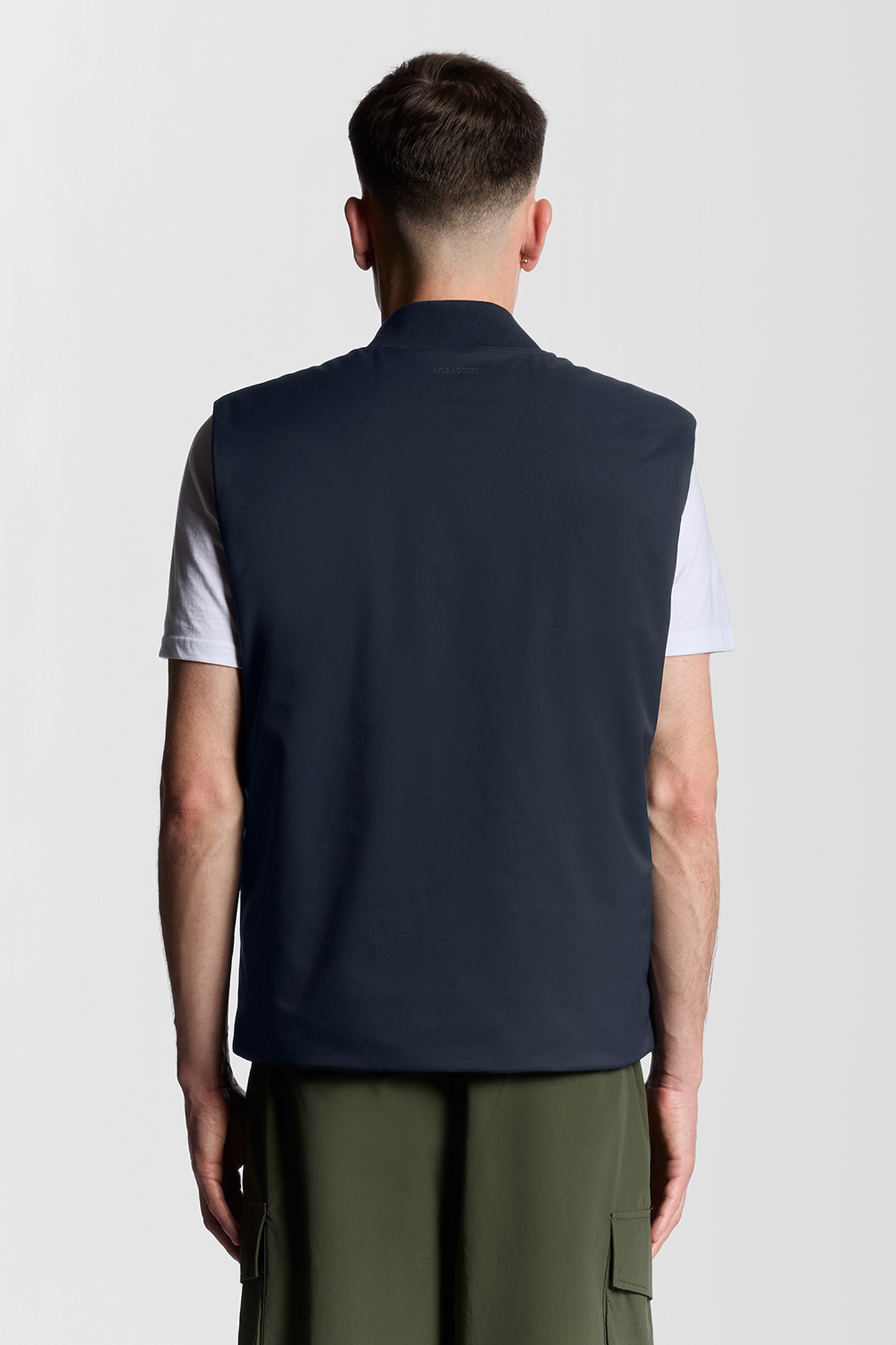 QUILTED SHELL GILET DARK NAVY 3