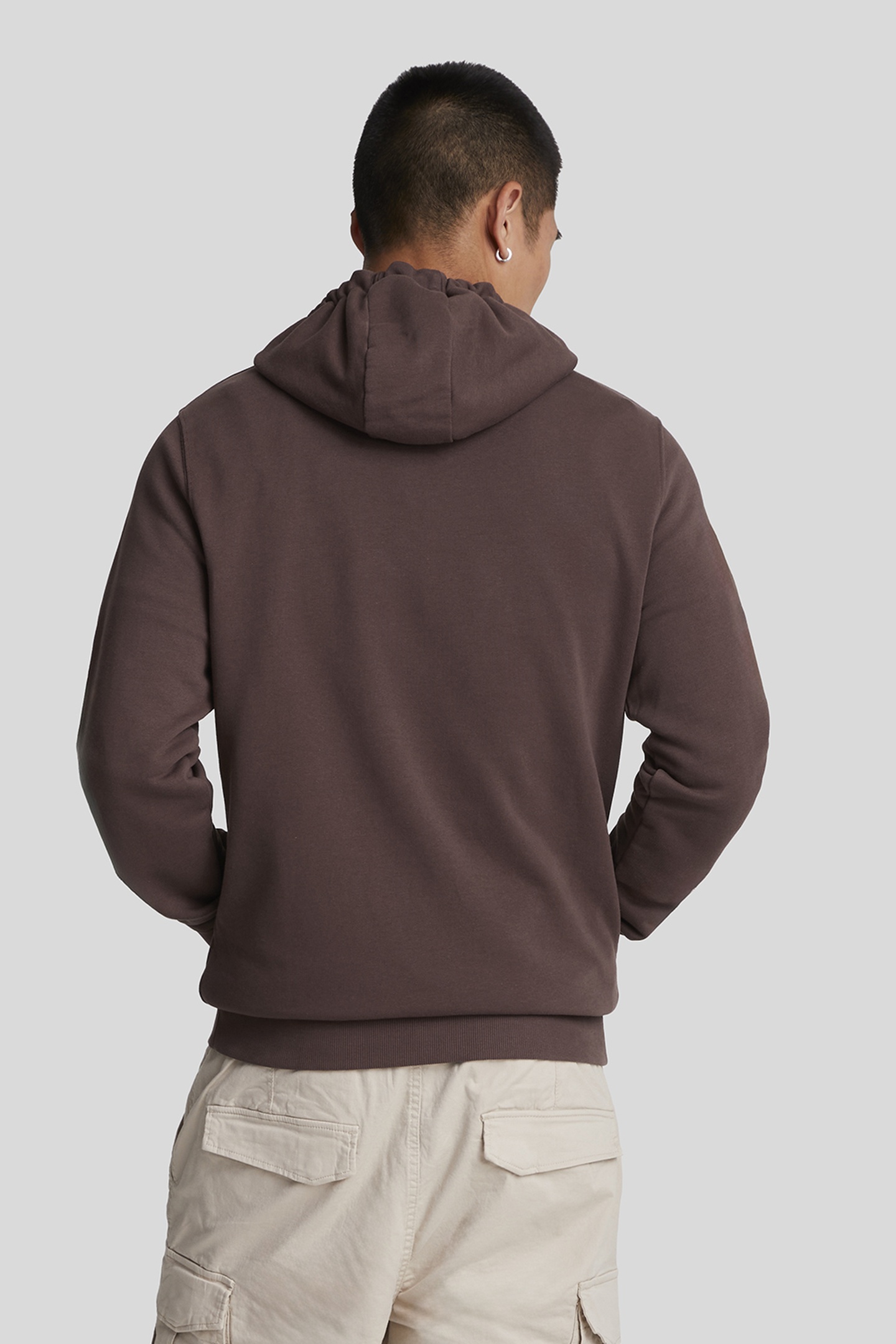 PULLOVER HOODIE DEEP MAHOGANY 3