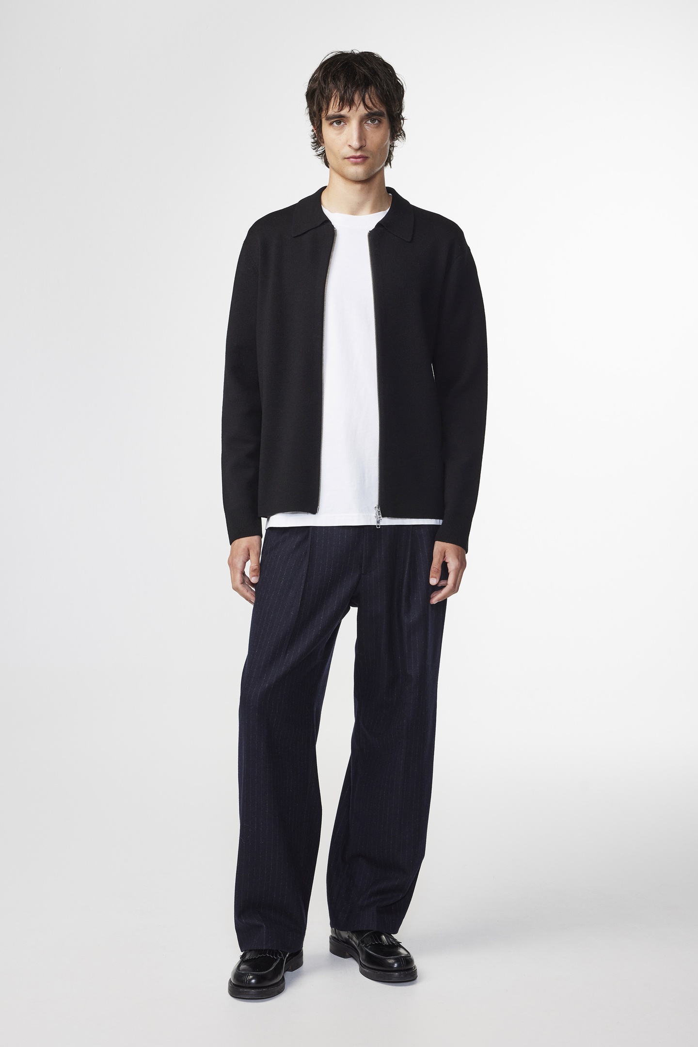 HARALD FULL ZIP 6530 BLACK 1