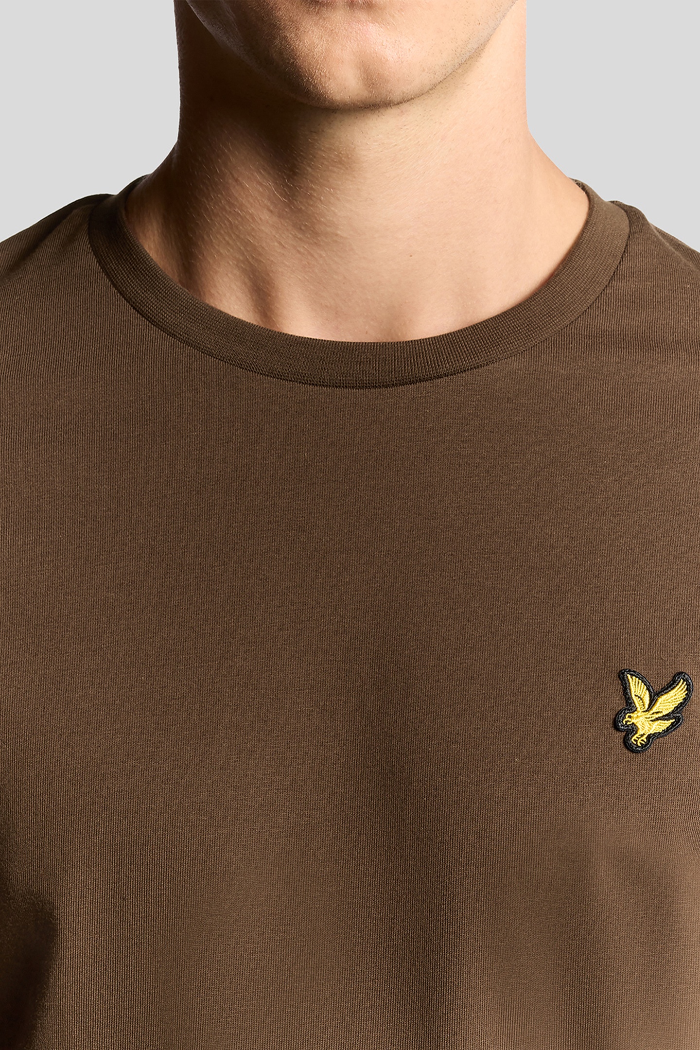 PLAIN T-SHIRT DEEP SEPIA 8