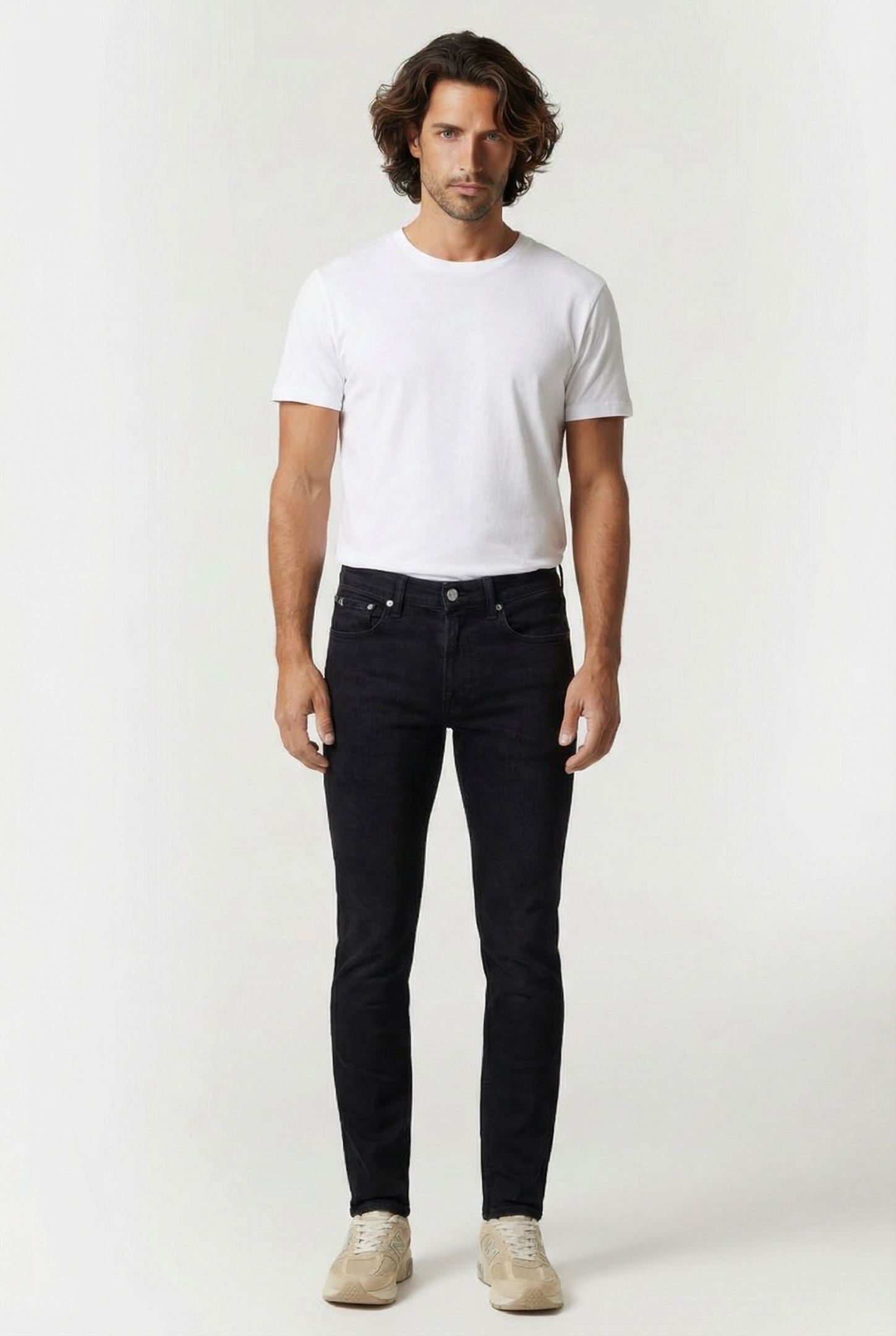 SLIM TAPER DENIM BLACK 1