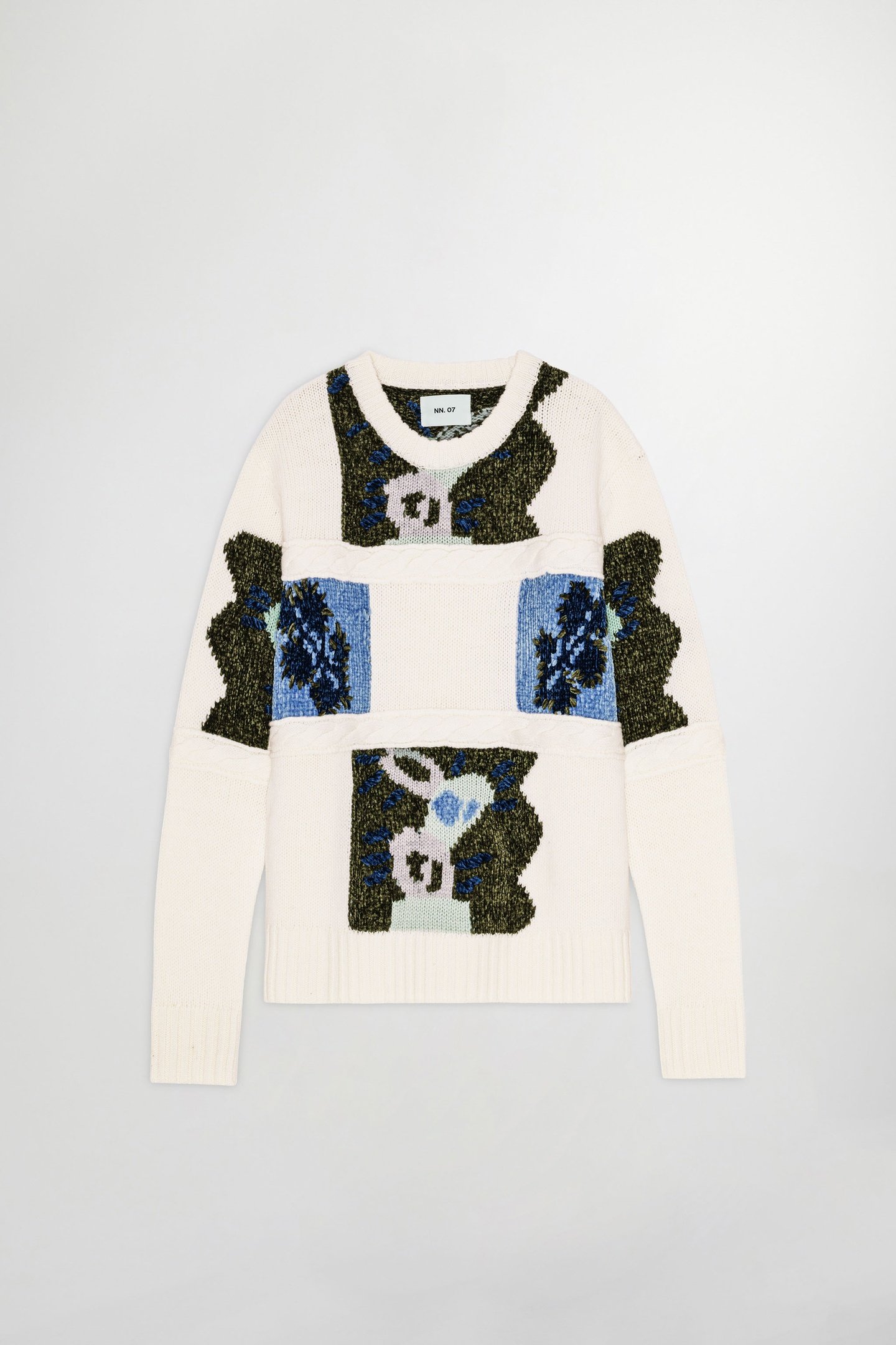 BRADY 6681 ECRU MULTI 4