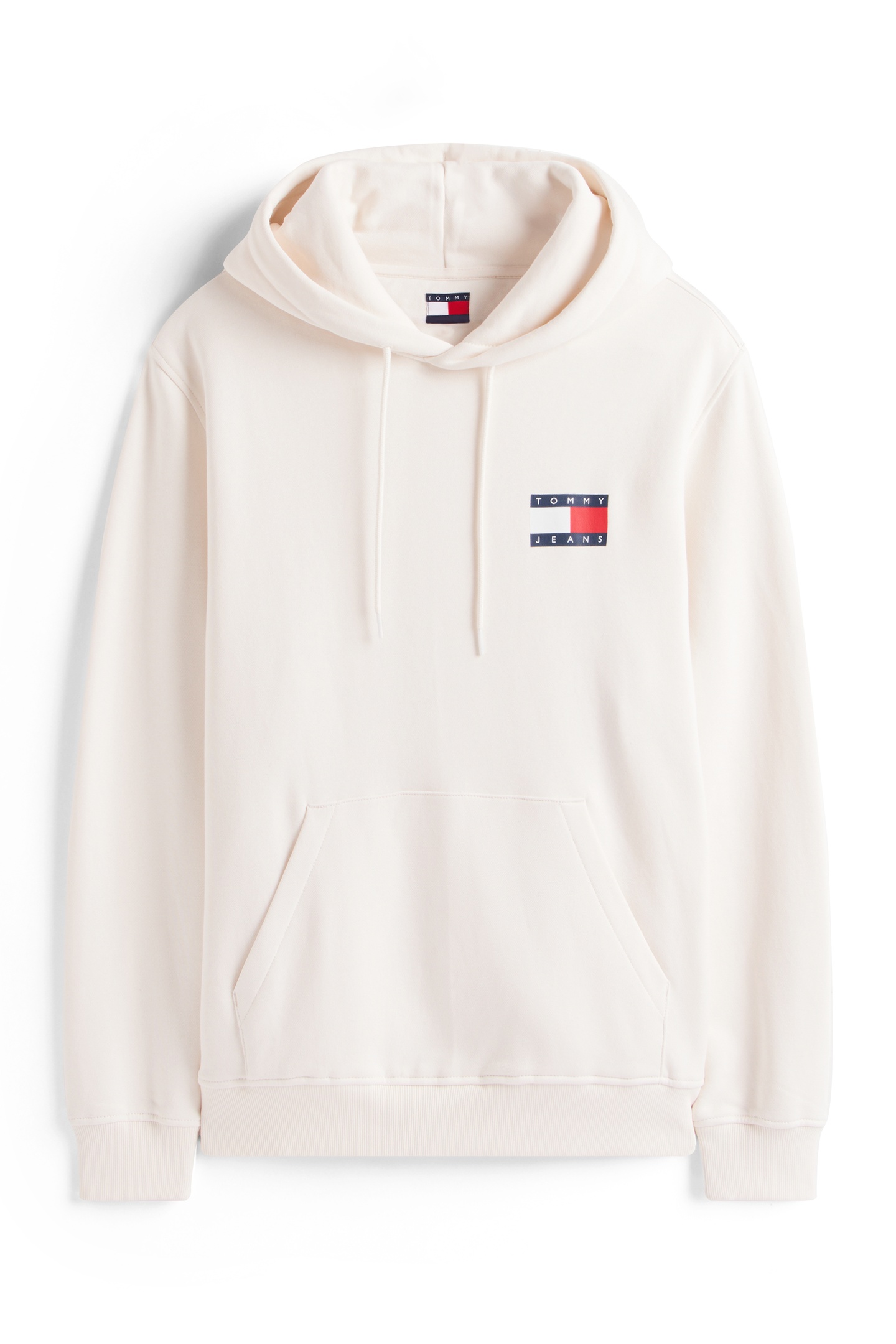 LOGO DRAWSTRING HOODIE ANCIENT WHITE 4