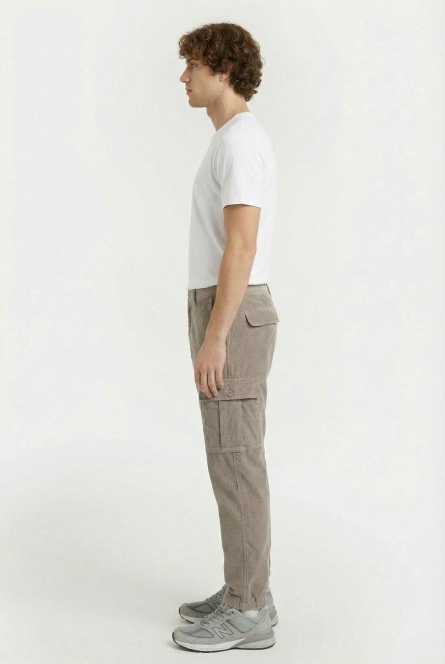 SERVICE CARGO CORD LOOSE TAPERED PANT DESERT TAUPE 3