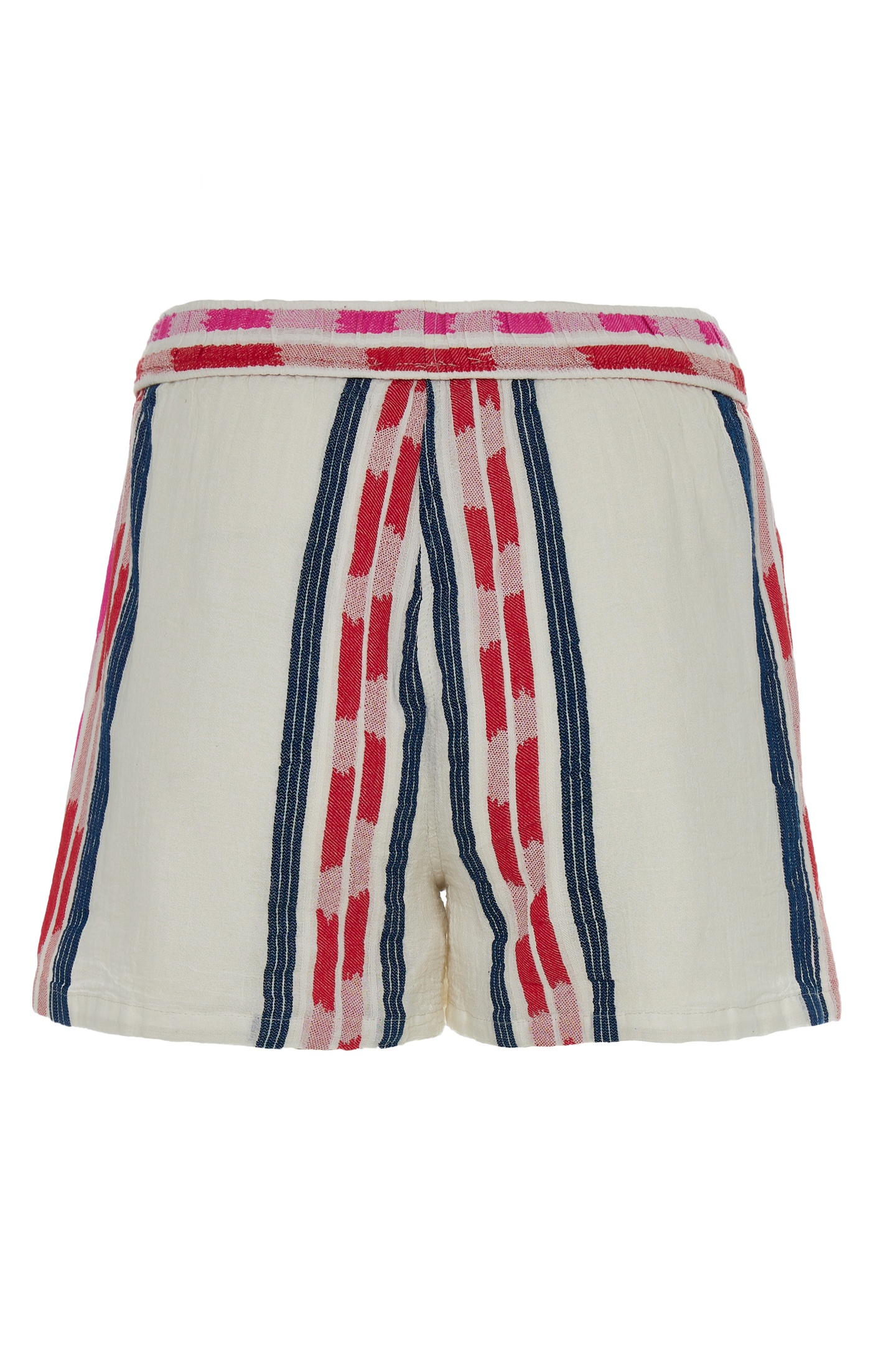 OUTOPIA SHORTS JACQUARD NAVY RED 2