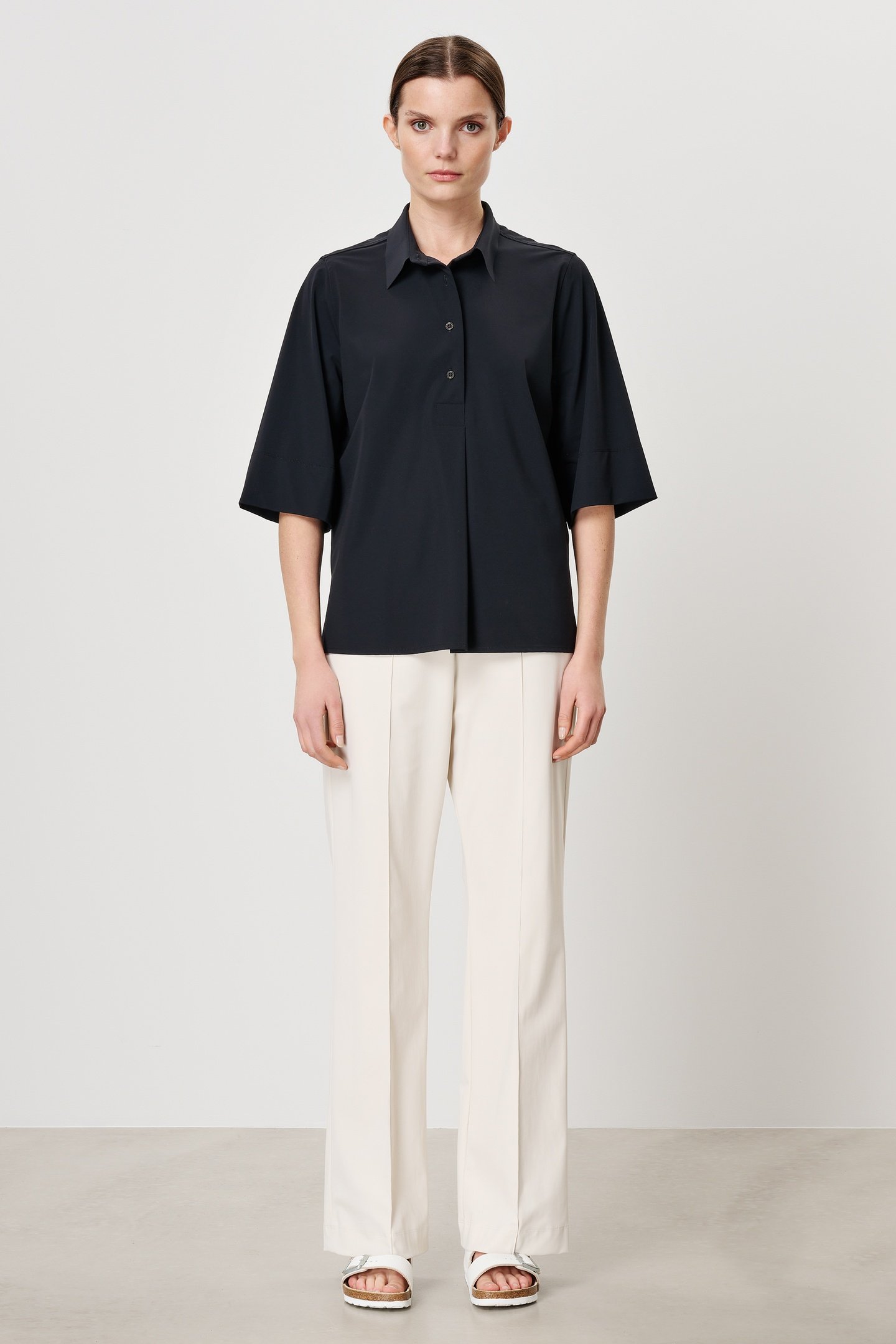 ARLES POLO TOP BLACK 2