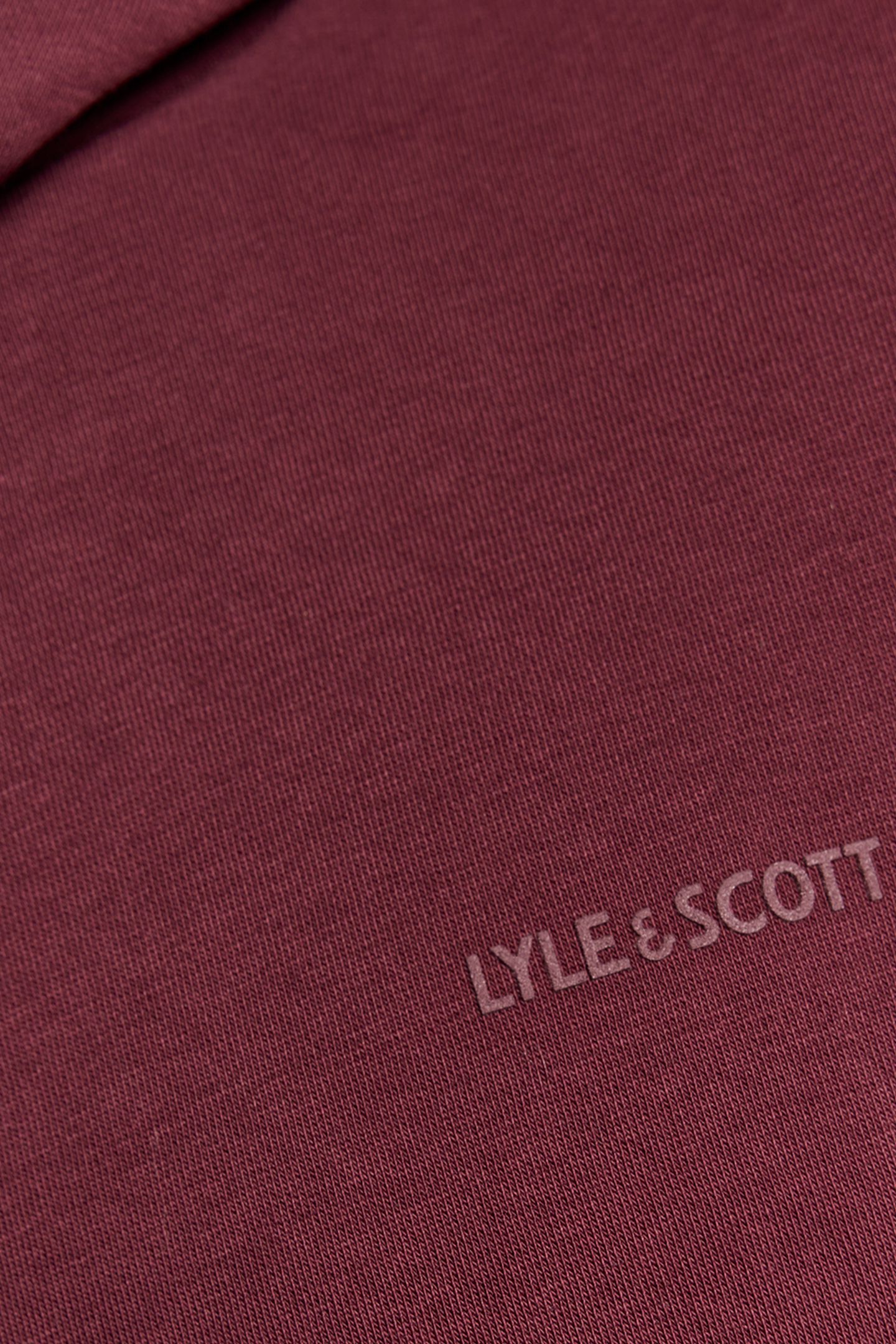 LOGO BRUSHBACK PULLOVER HOODIE PORT 6