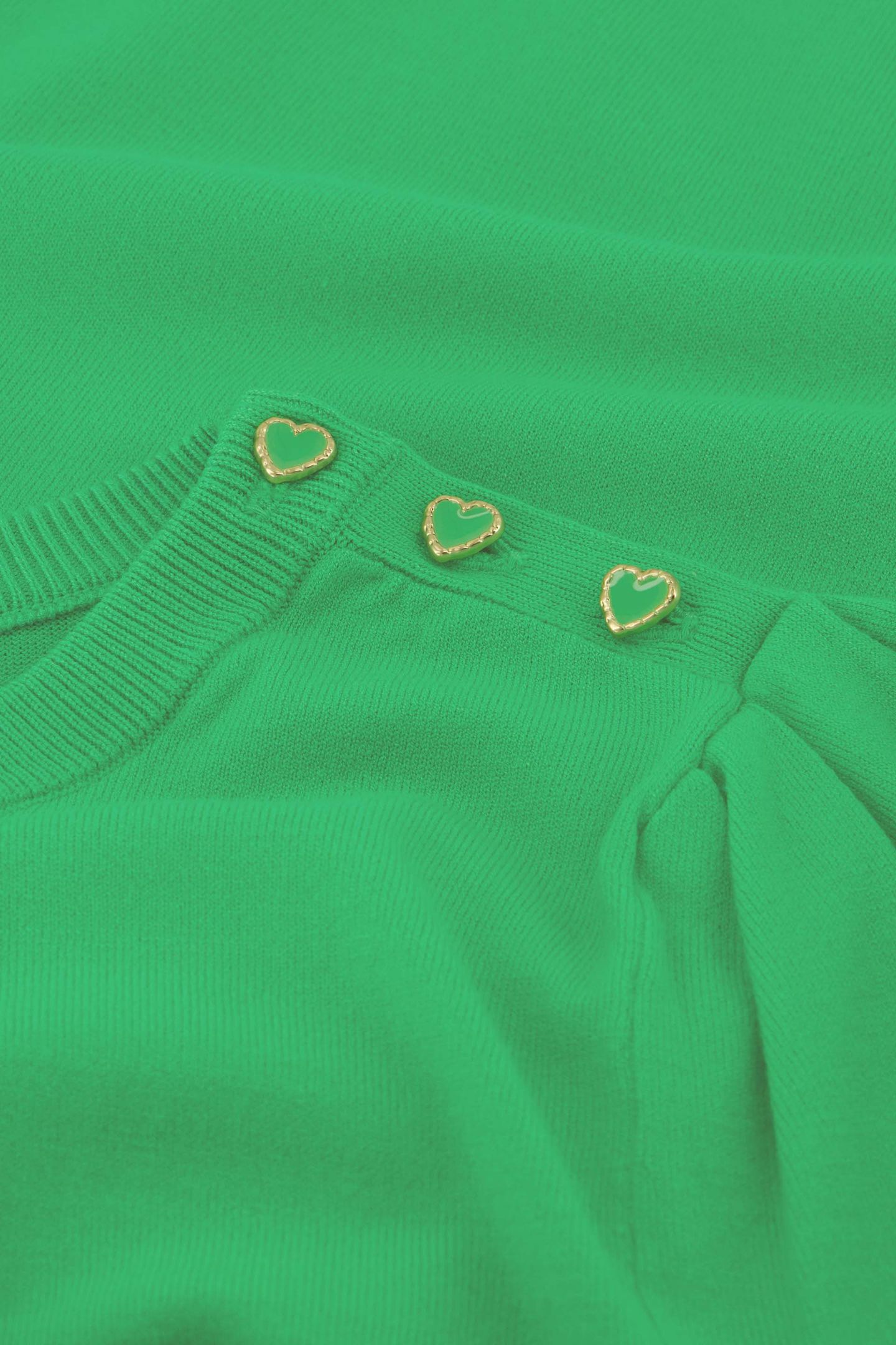 MOLLY SCRUNCH PULLOVER GREEN APPLE 2