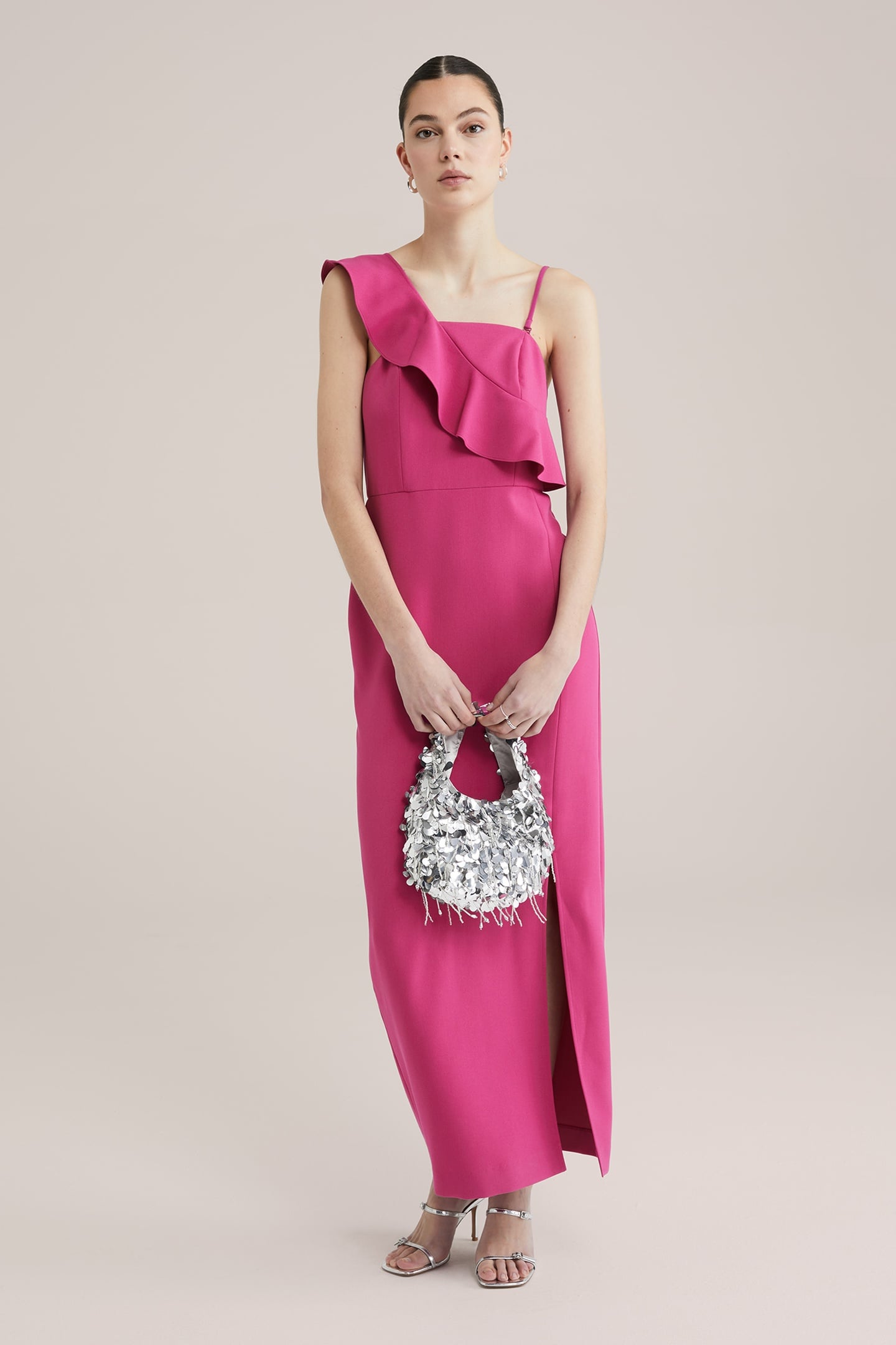 DRESS MAXI LENGTH PURPLE 10