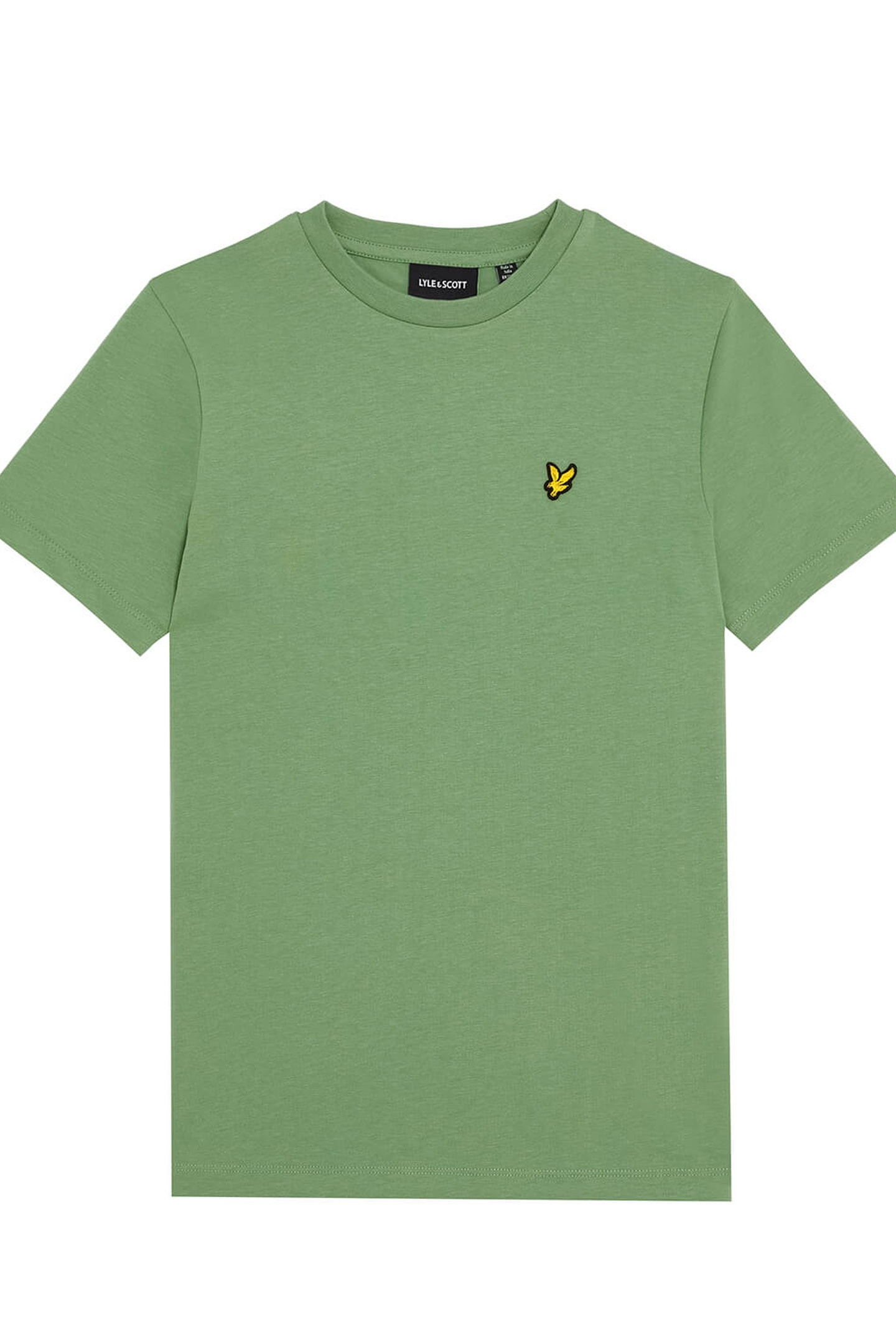 PLAIN T-SHIRT SMOKE GREEN 5
