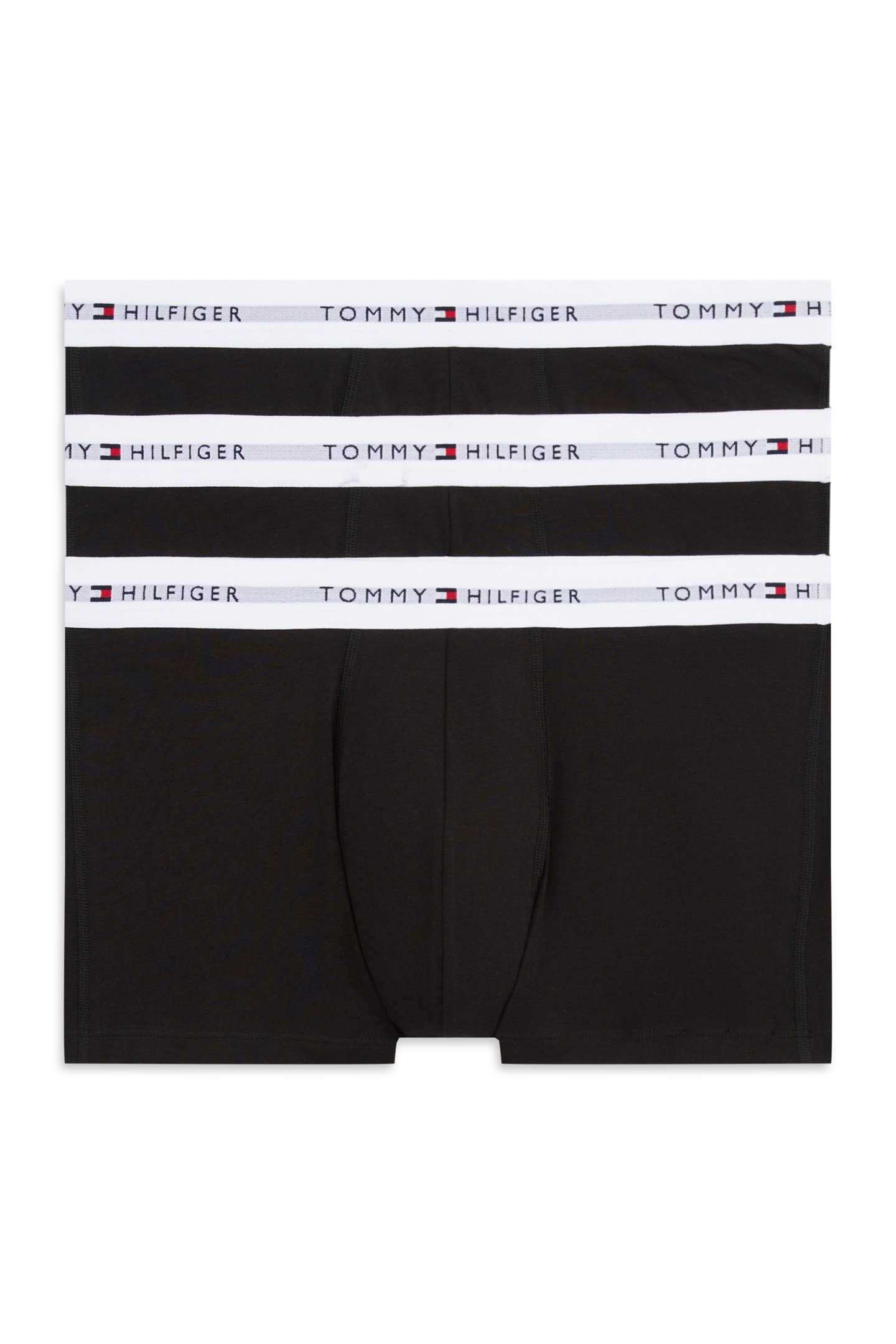 3-PACK LOGO WAISTBAND TRUNK WHITE 6