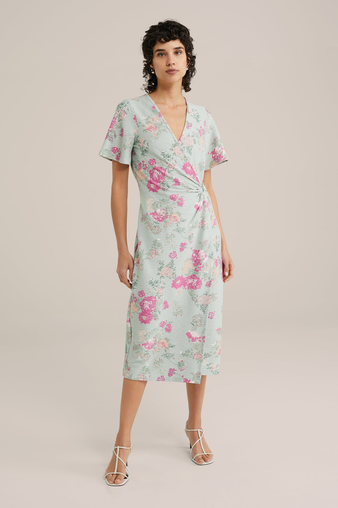 DRESS MID LENGTH MINT GREEN 11