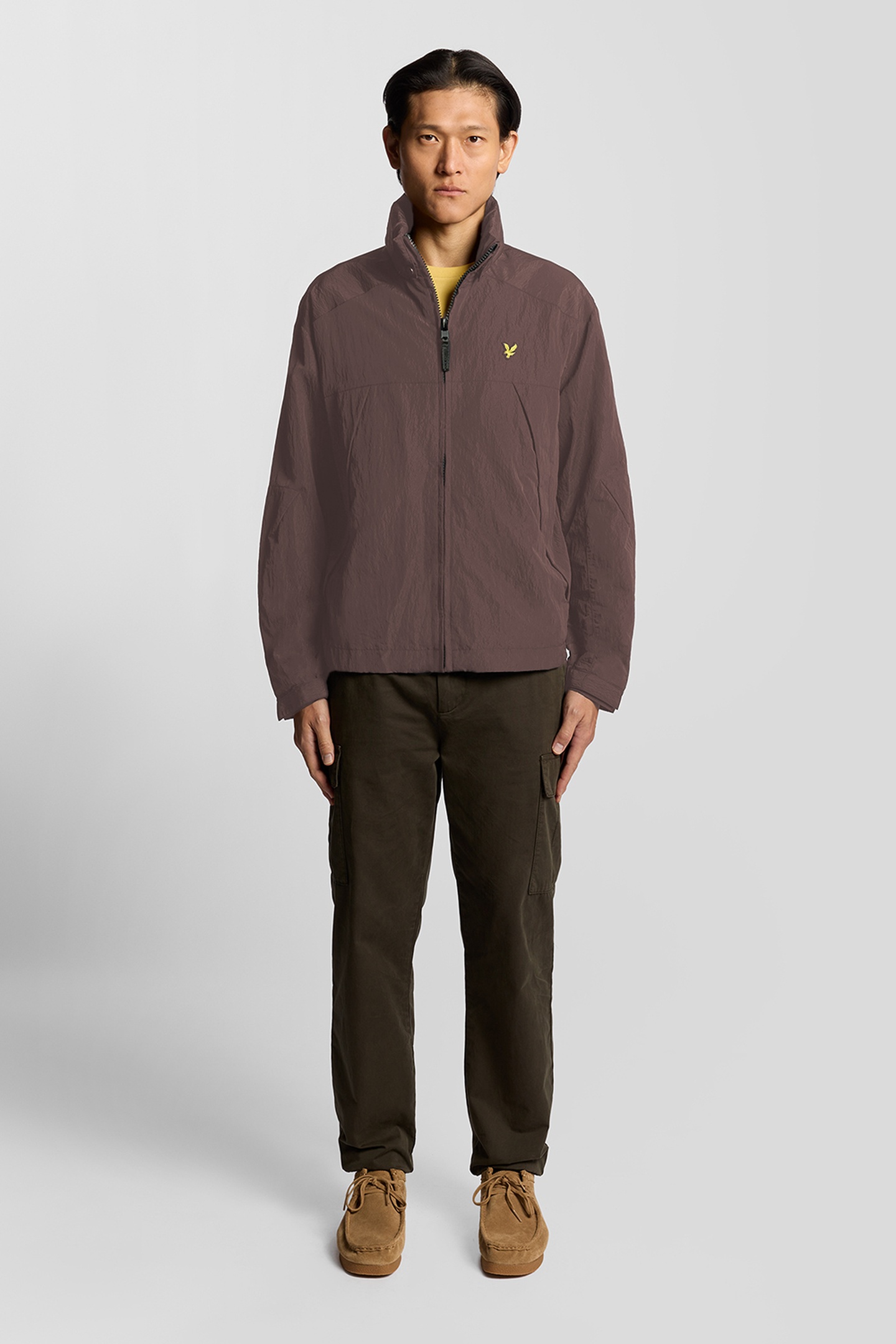 FOLD AWAY HOOD JACKET ESPRESSO 1