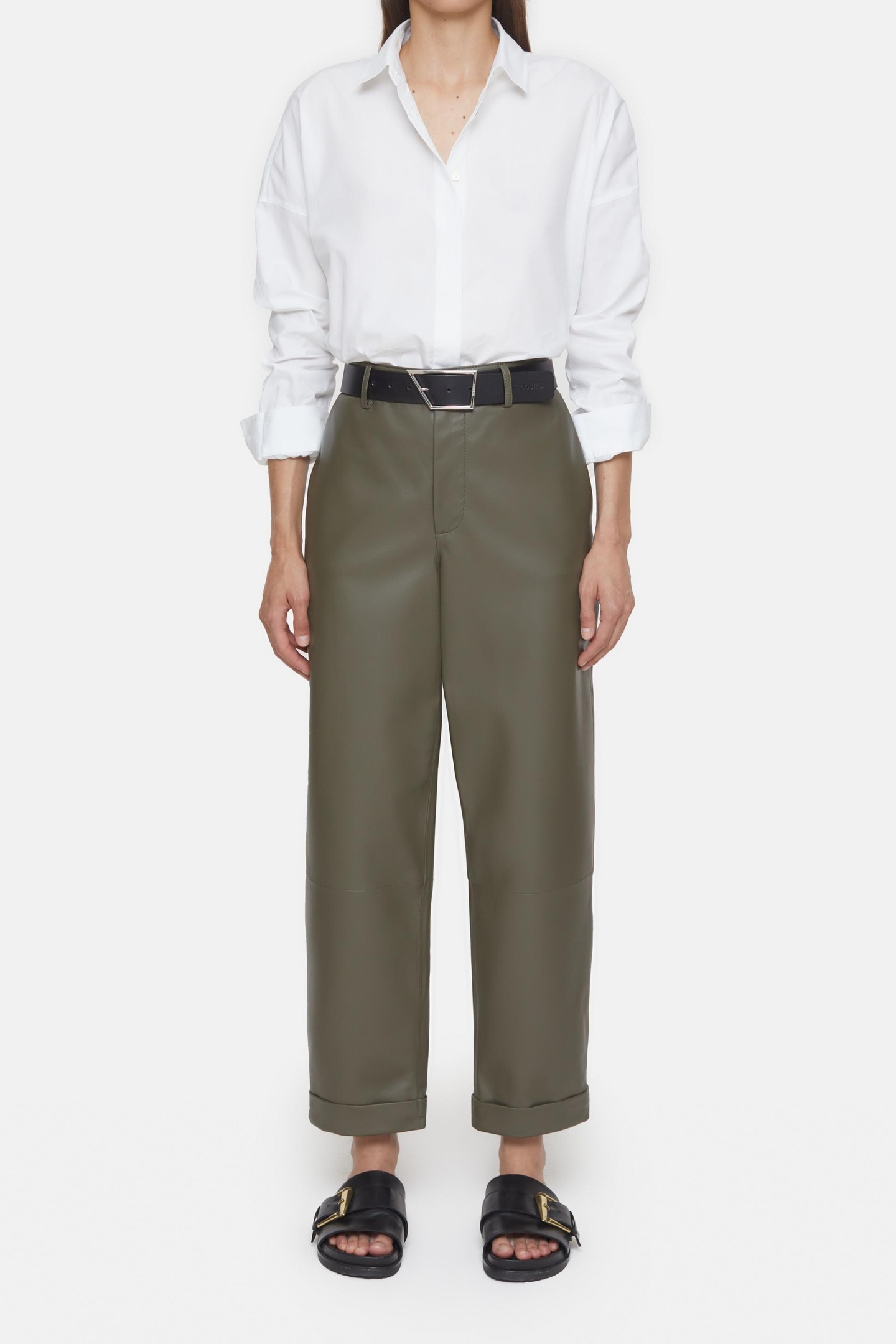 DROPPED SHOULDER BLOUSE WHITE 2