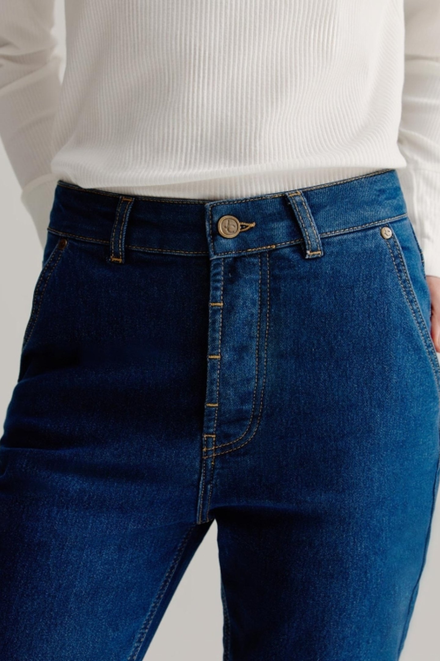 ANDREW CHINO MID BLUE JEANS 4