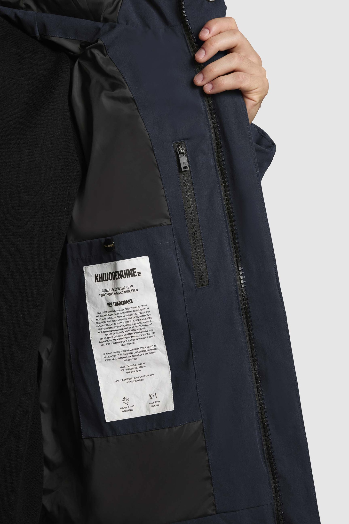 TATO JACKET DARK NAVY 10