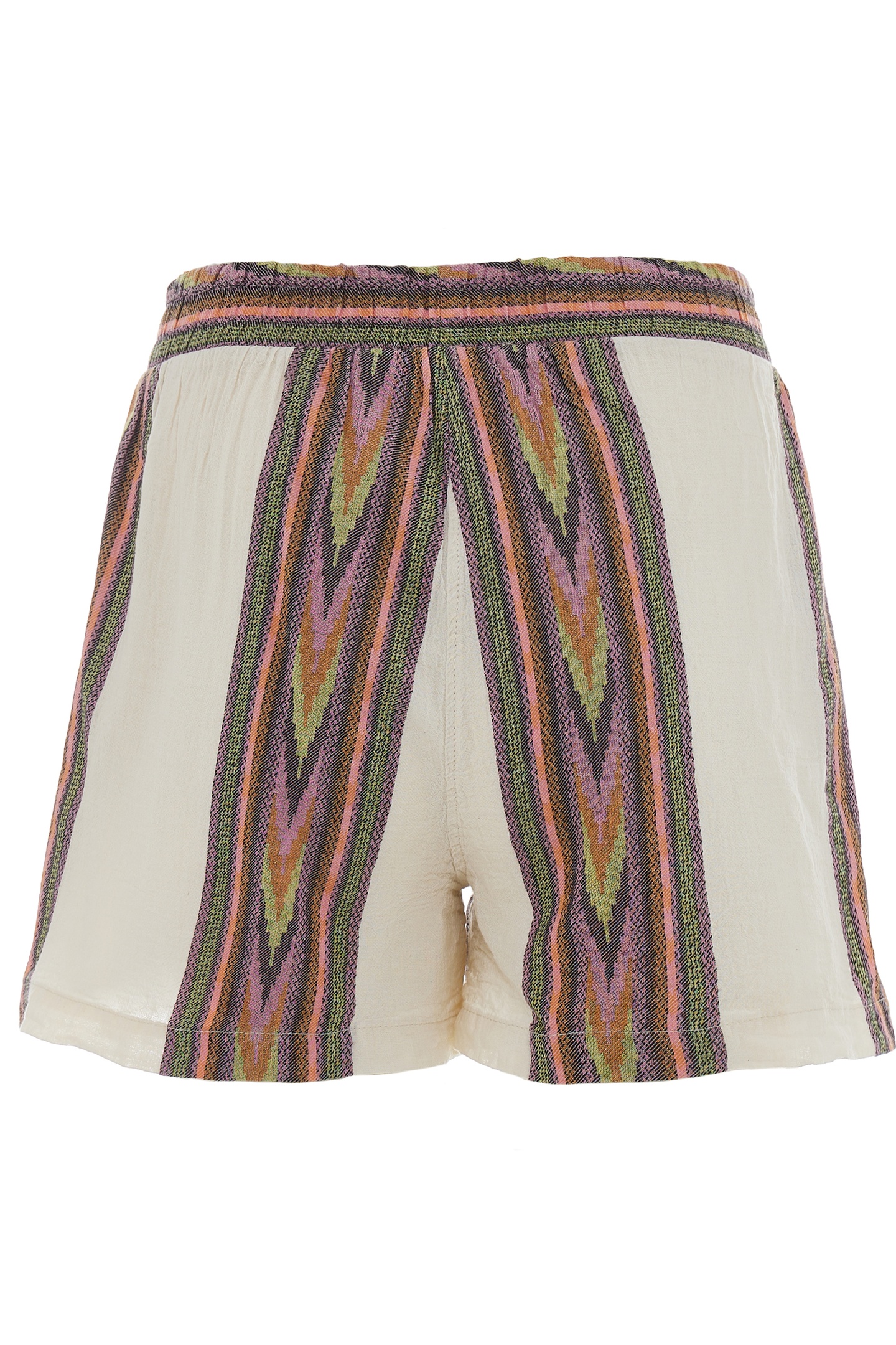 ATI SHORTS JACQUARD PINK GREEN 2