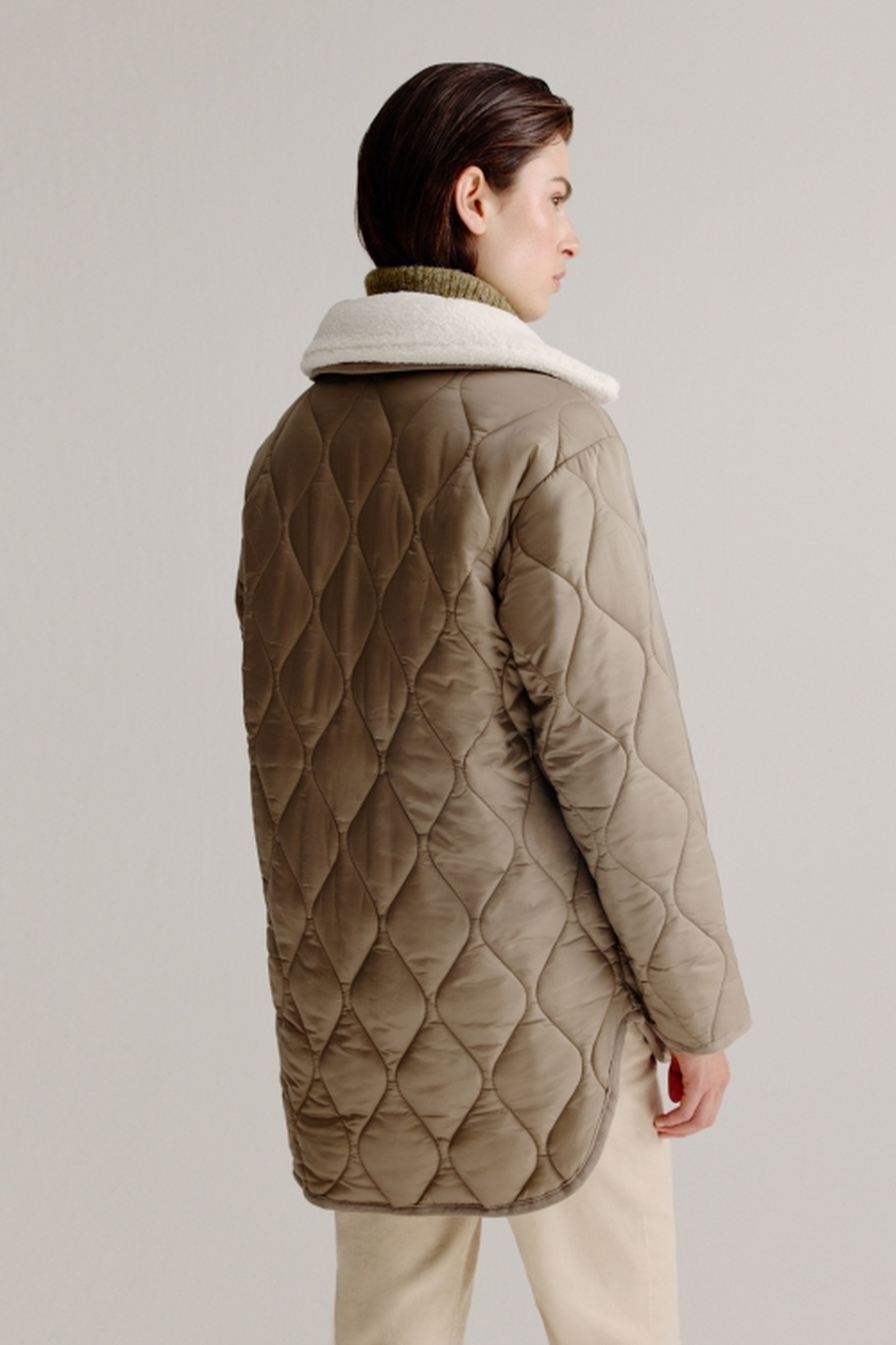 LINDO COAT LIGHT KHAKI 3