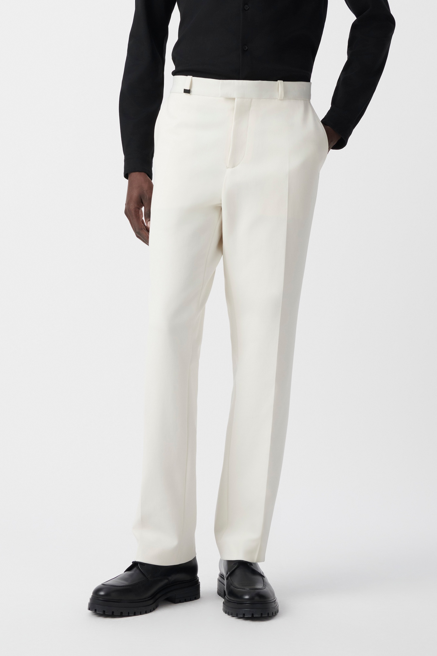 WHITE SUIT TROUSERS 2