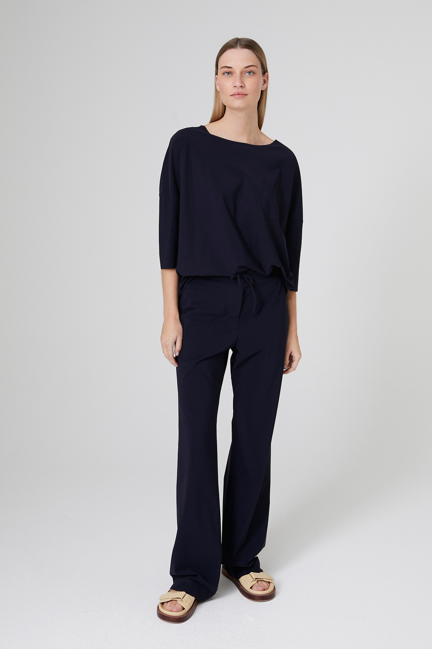 CASUAL T-TOP INK BLUE 2