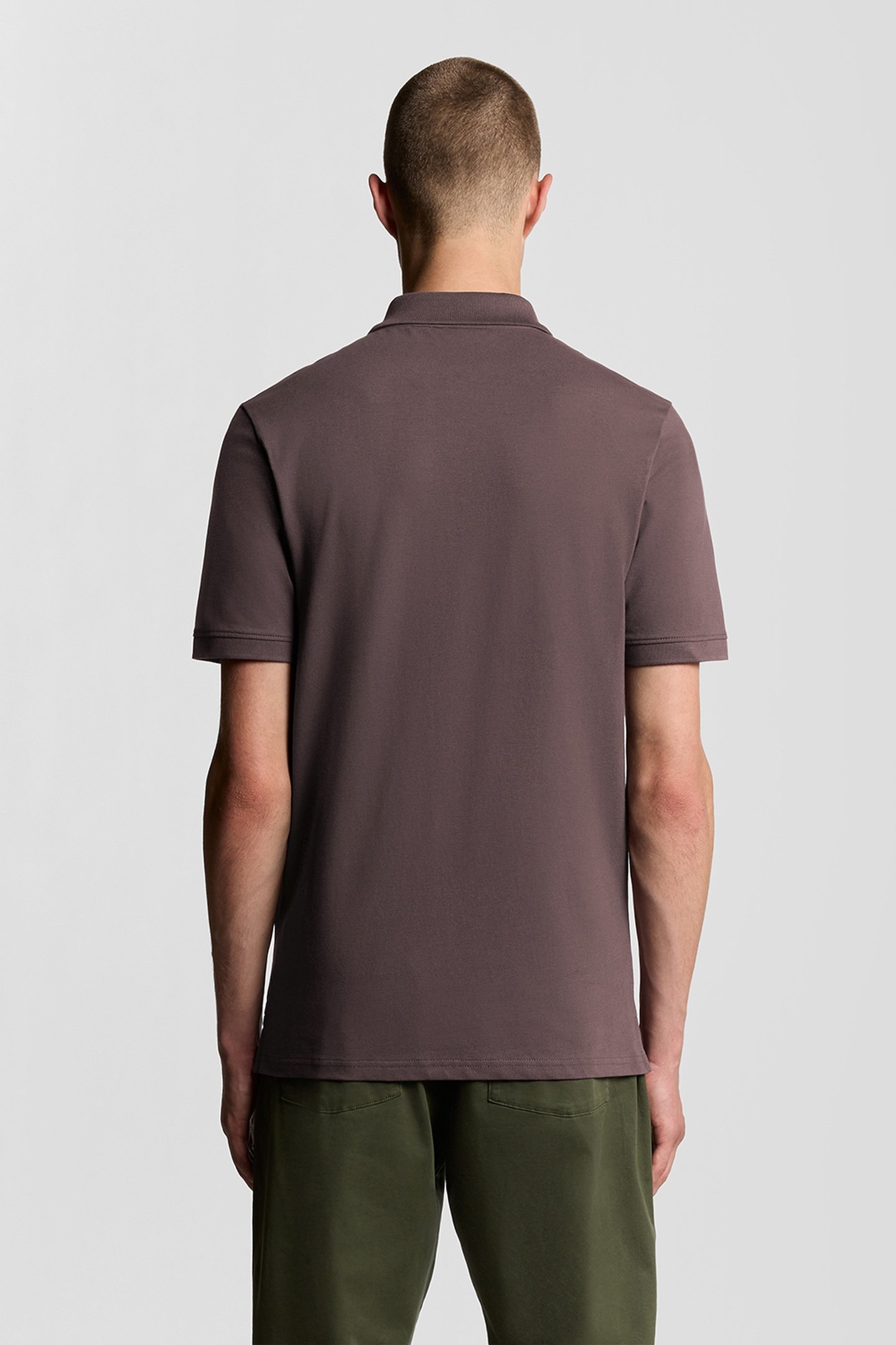 PLAIN POLO SHIRT ESPRESSO 3