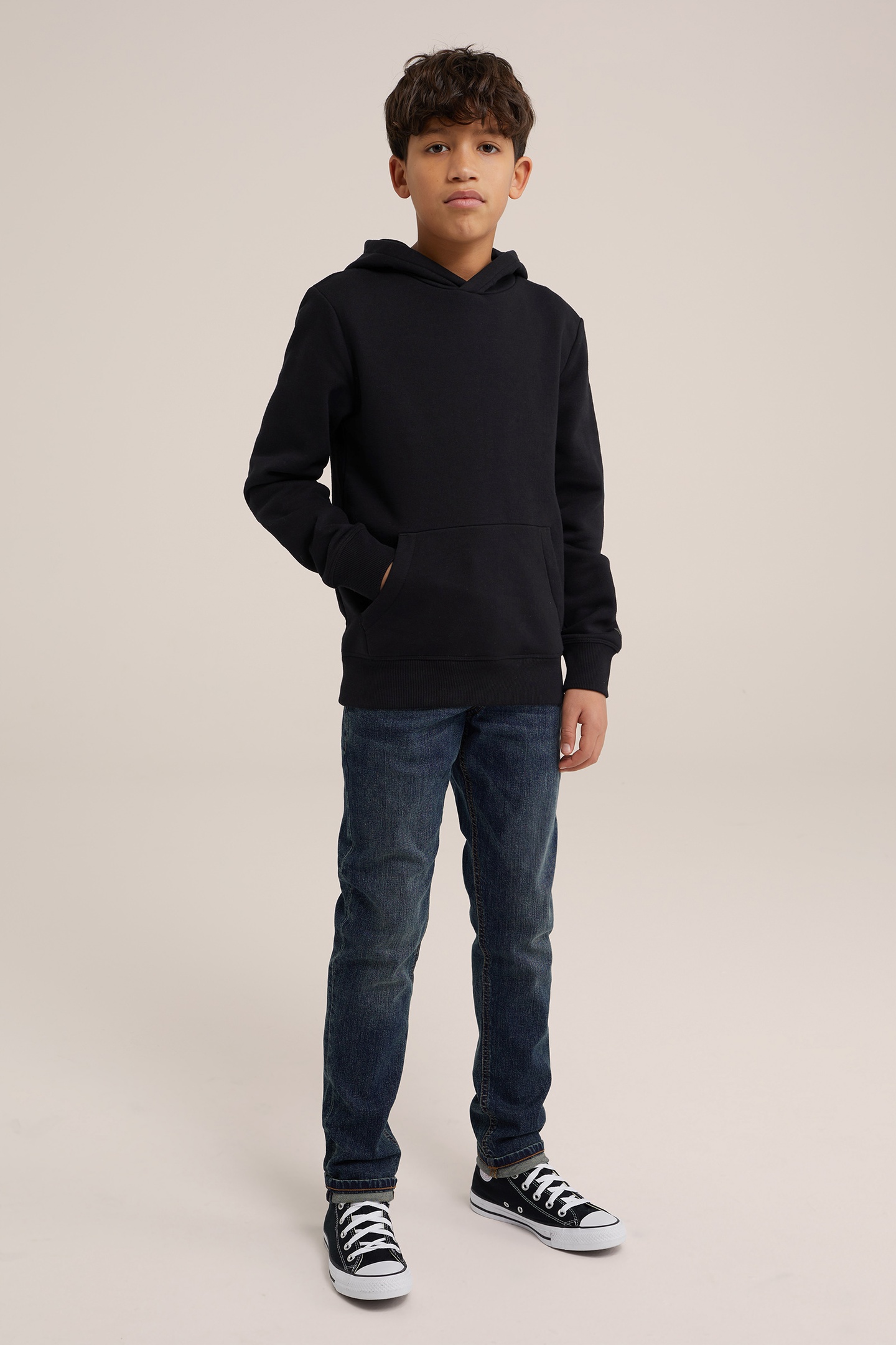 5-POCKET MID WAIST GREEN BLUE 2